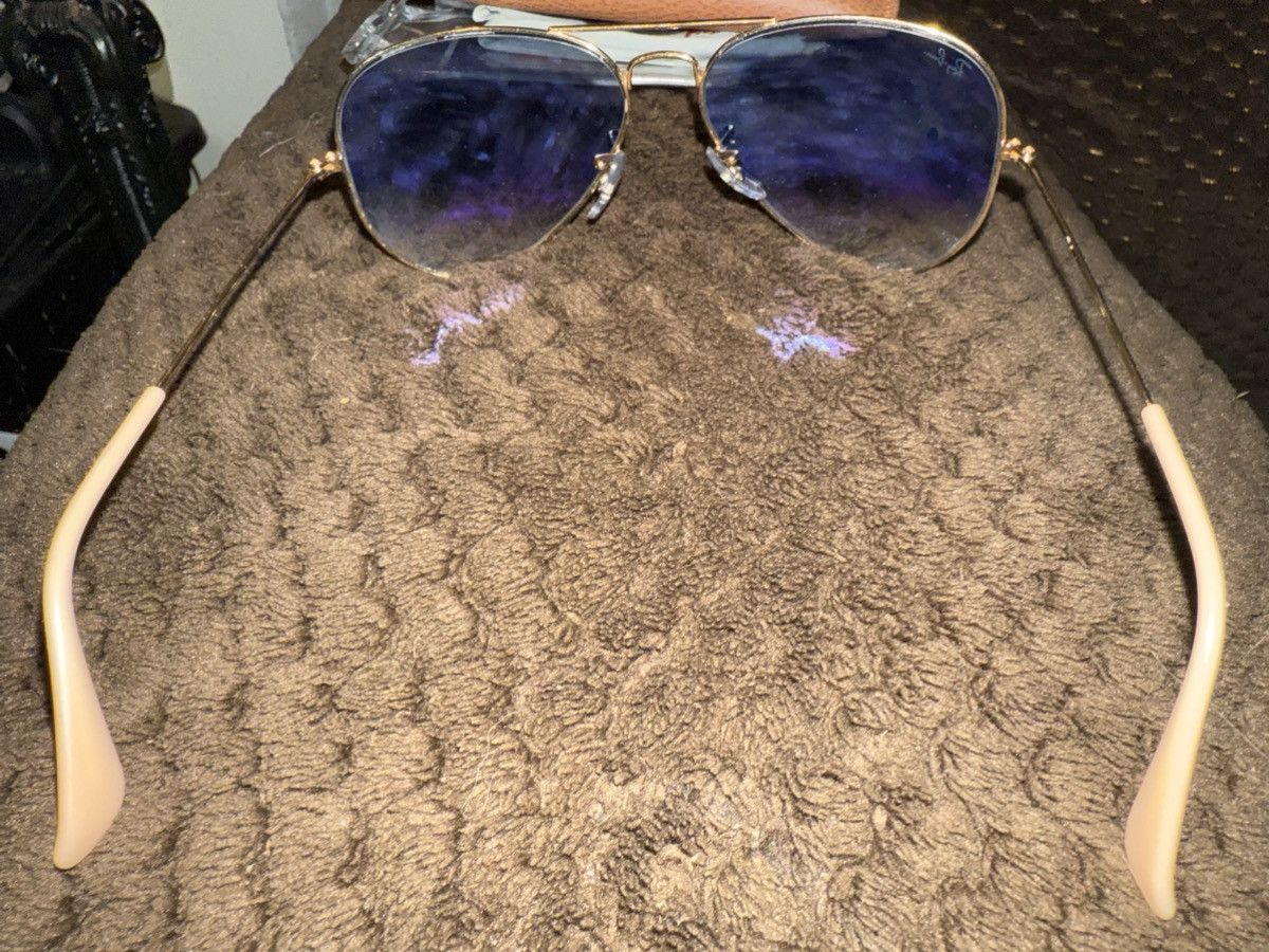 RayBan RayBan Aviator Gold Sunglasses RB3025 w/ box, case & cloth Size ONE SIZE - 14 Thumbnail