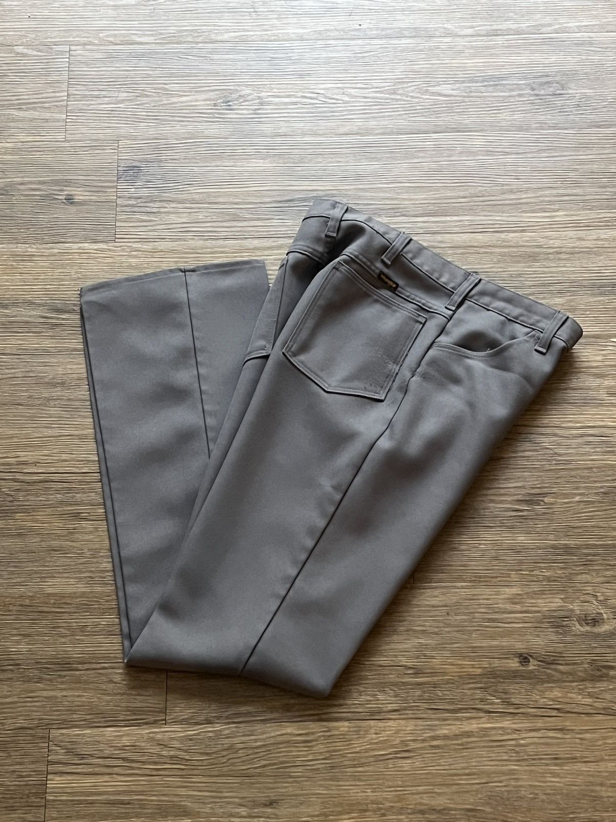 Wrangler Vintage 80’s Wrangler pleated business flare pants Size US 31 - 5 Thumbnail