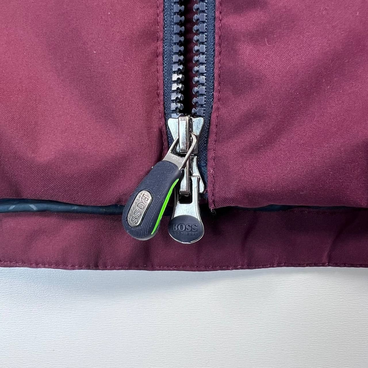 Hugo Boss Hugo Boss Green Collection Jacket Burgundy Windbreaker Sz L Size US L / EU 52-54 / 3 - 4 Thumbnail