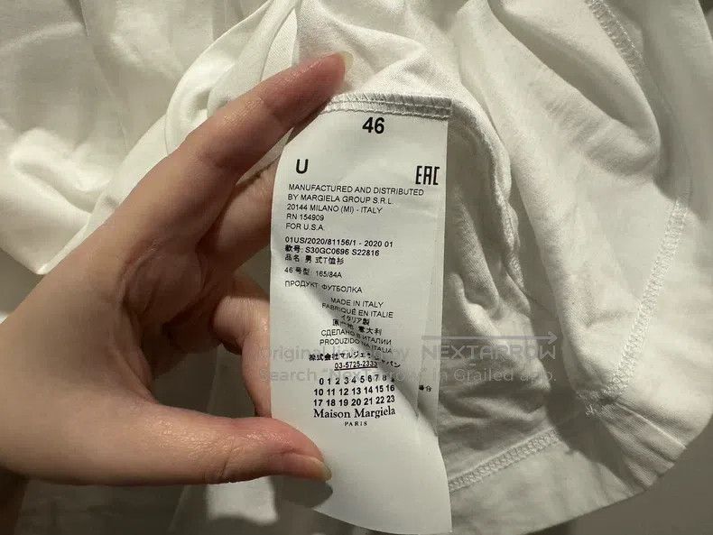 Maison Margiela Maison Margiela White short sleeves Size US S / EU 44-46 / 1 - 4 Thumbnail