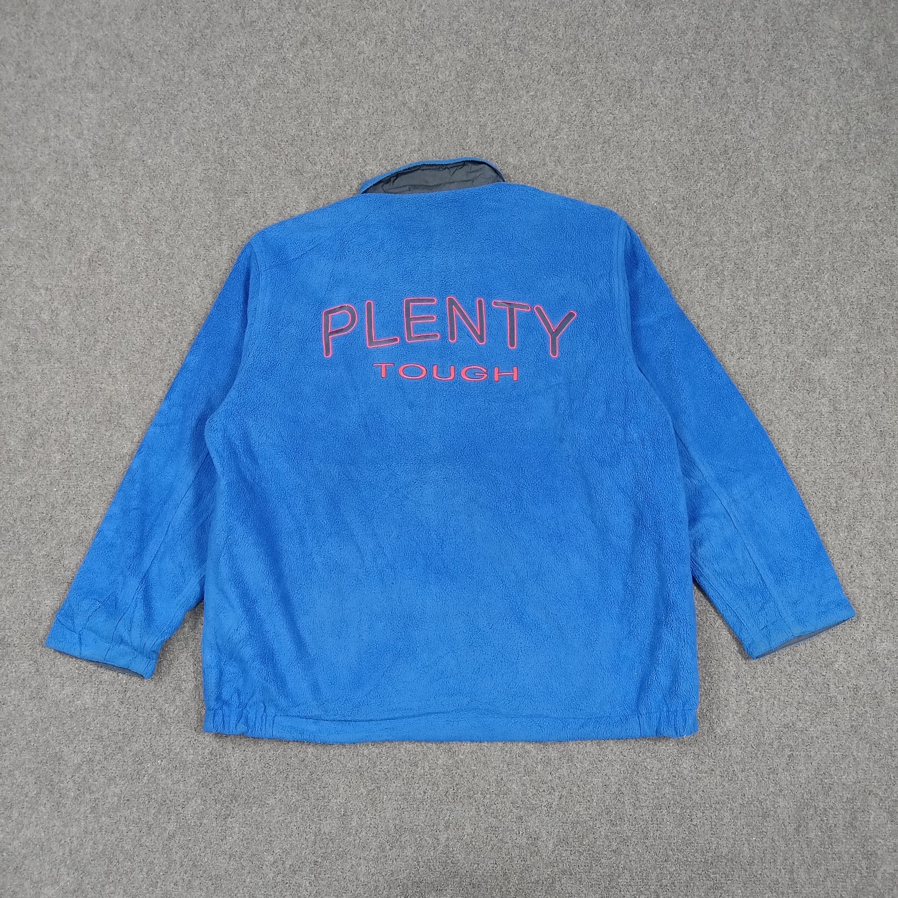 Vintage Plenty Tough Sport Reversible Fleece Jacket C284N8 Size US XL / EU 56 / 4 - 1 Thumbnail