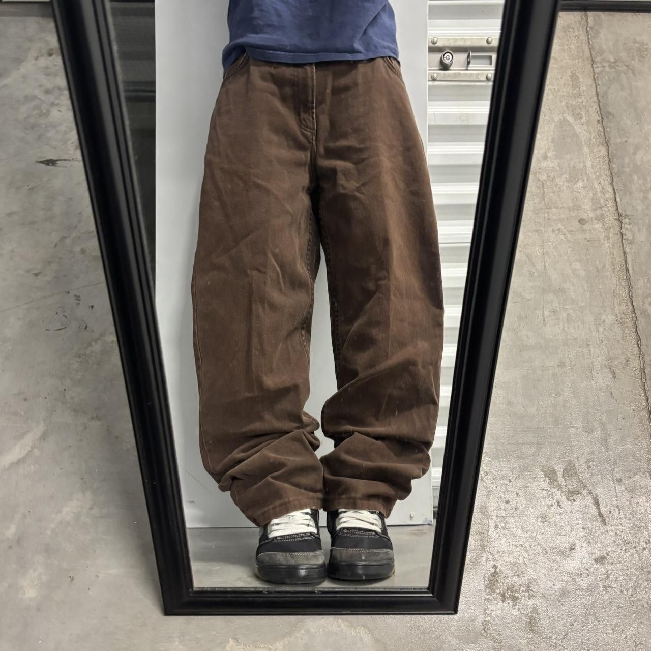 Vintage Crazy Vintage Y2K/2000s Brown Essential Denim Jeans! 36x30 Size US 36 / EU 52 - 1 Thumbnail