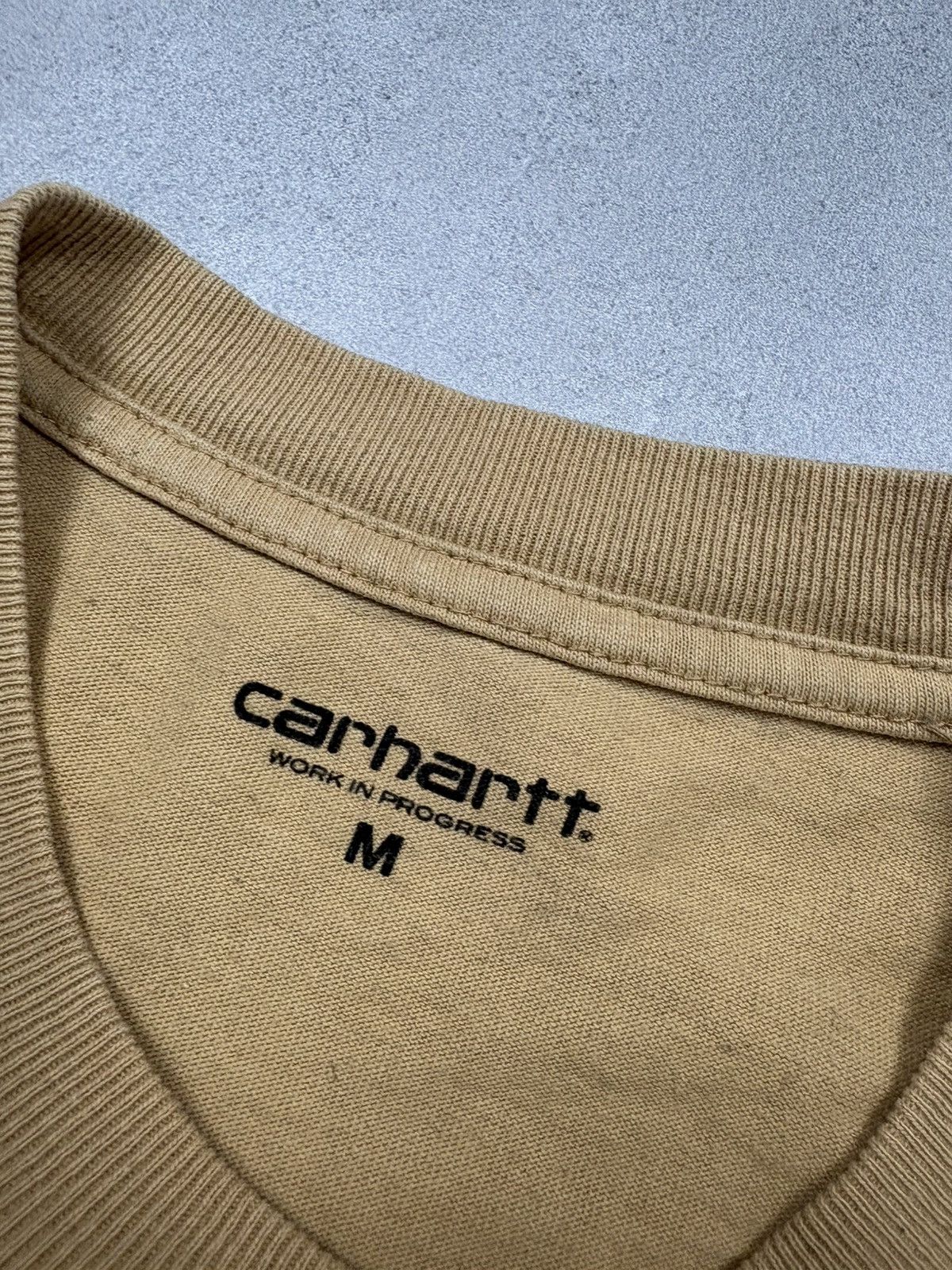 Carhartt Wip Carhartt WIP Lucky Painter Beige T Shirt Size M Streetwear Size US M / EU 48-50 / 2 - 11 Thumbnail