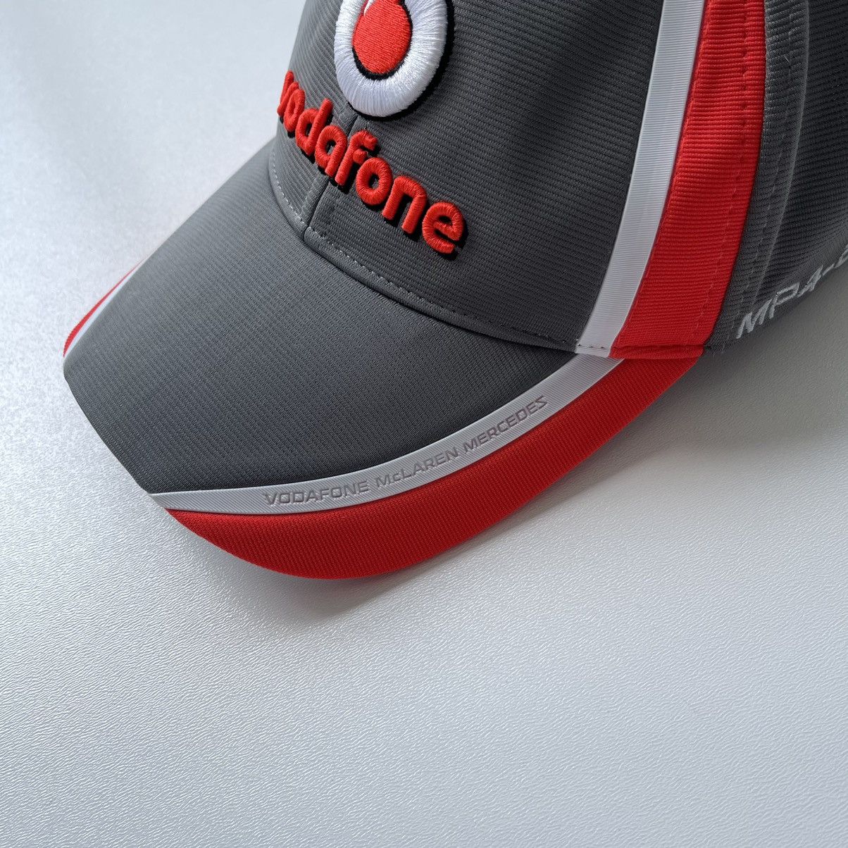 Formula 1 × Mercedes-Benz × Vintage Vodafone McLaren Mercedes MP4-27 Racer Limited Cap Vintage Size ONE SIZE - 5 Thumbnail