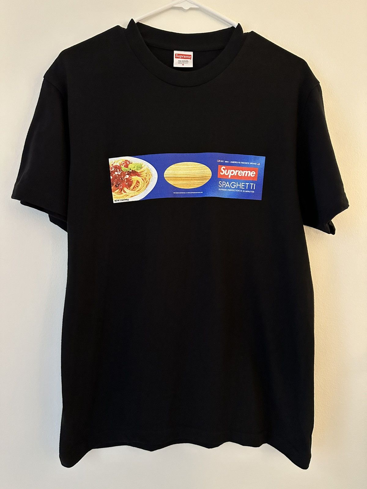 Supreme Supreme Spaghetti Tee Size US S / EU 44-46 / 1 - 1 Thumbnail