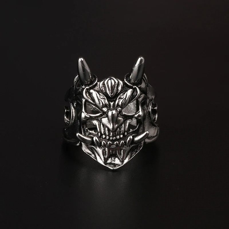 Japanese Brand × Jewelry × Vintage Mask Ring Size ONE SIZE - 3 Thumbnail
