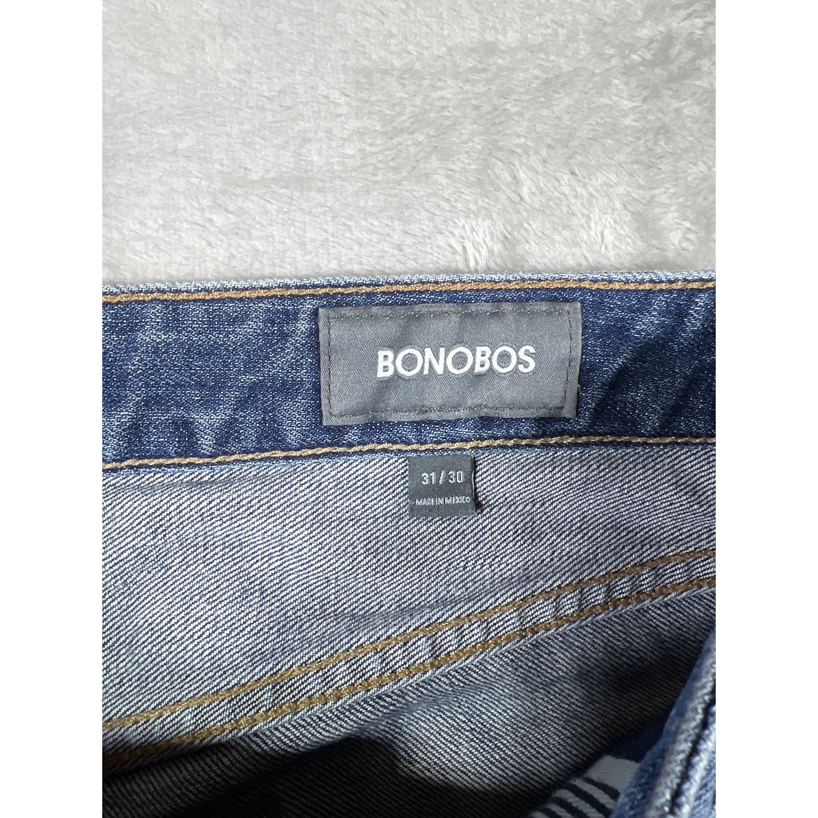 Bonobos Bonobos 31x30 Vintage Stretch Straight Leg Comfy Denim Jeans Size US 31 - 5 Thumbnail