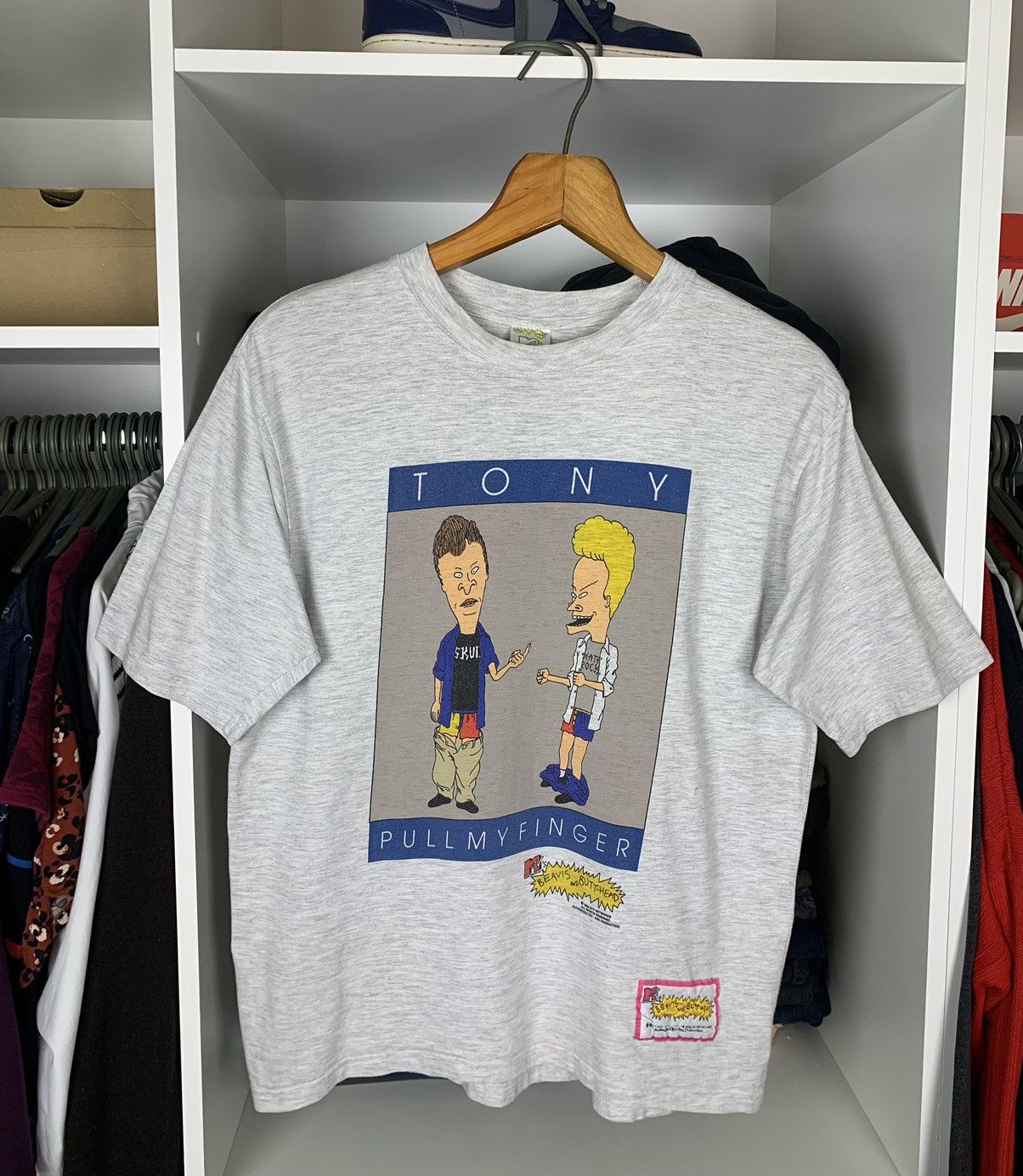 Cartoon Network × Mtv × Vintage Vintage 1998 Beavis And Butthead Tony ...