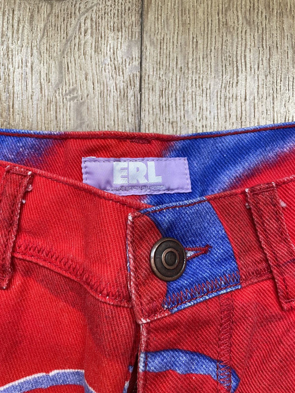 ERL ERL Psychedelic denim pants Size US 30 / EU 46 - 2 Thumbnail