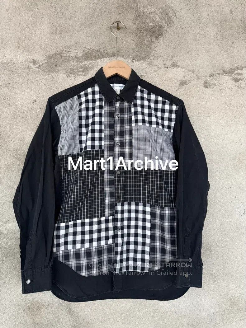 Comme des Garcons Comme Des Garcons Patchwork Shirt with patches Size XS / US 0-2 / IT 36-38 - 1 Thumbnail
