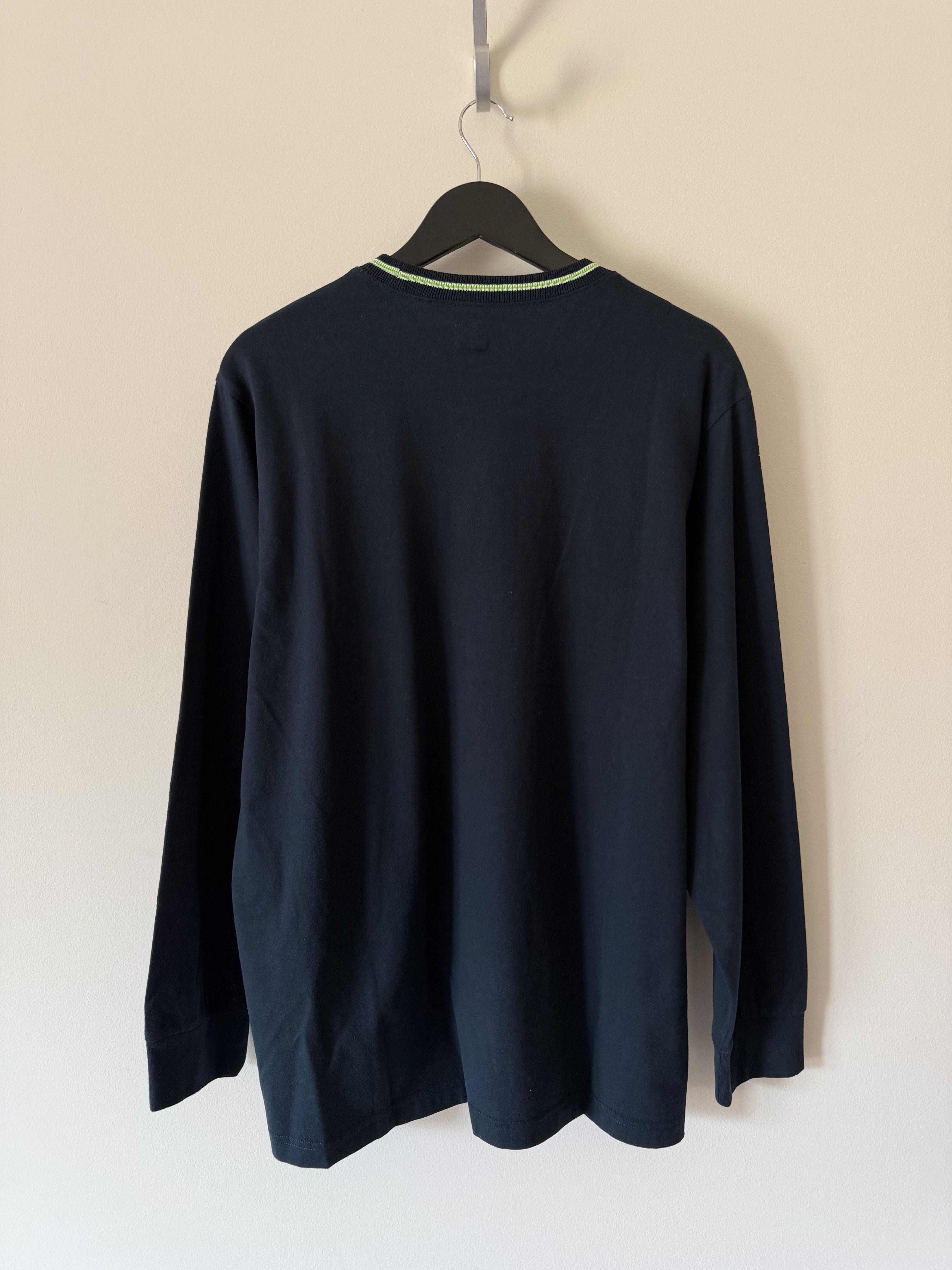 Supreme Supreme SS18 Bevel Long Sleeve Top in Navy Size US L / EU 52-54 / 3 - 4 Thumbnail