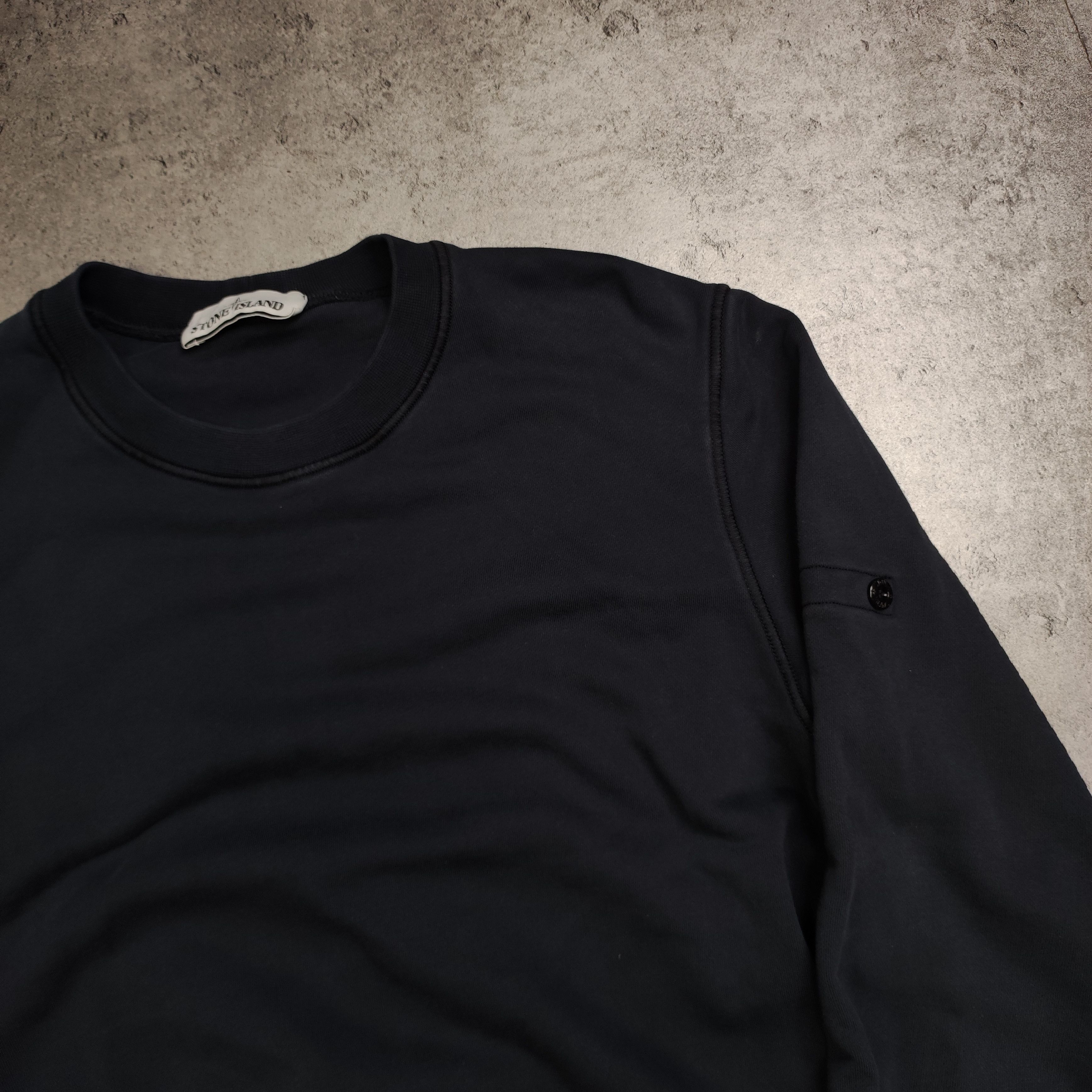 Massimo Osti × Stone Island Stone Island Massimo Osti Dark Navy Classic Sweatshirt Size US S / EU 44-46 / 1 - 3 Thumbnail