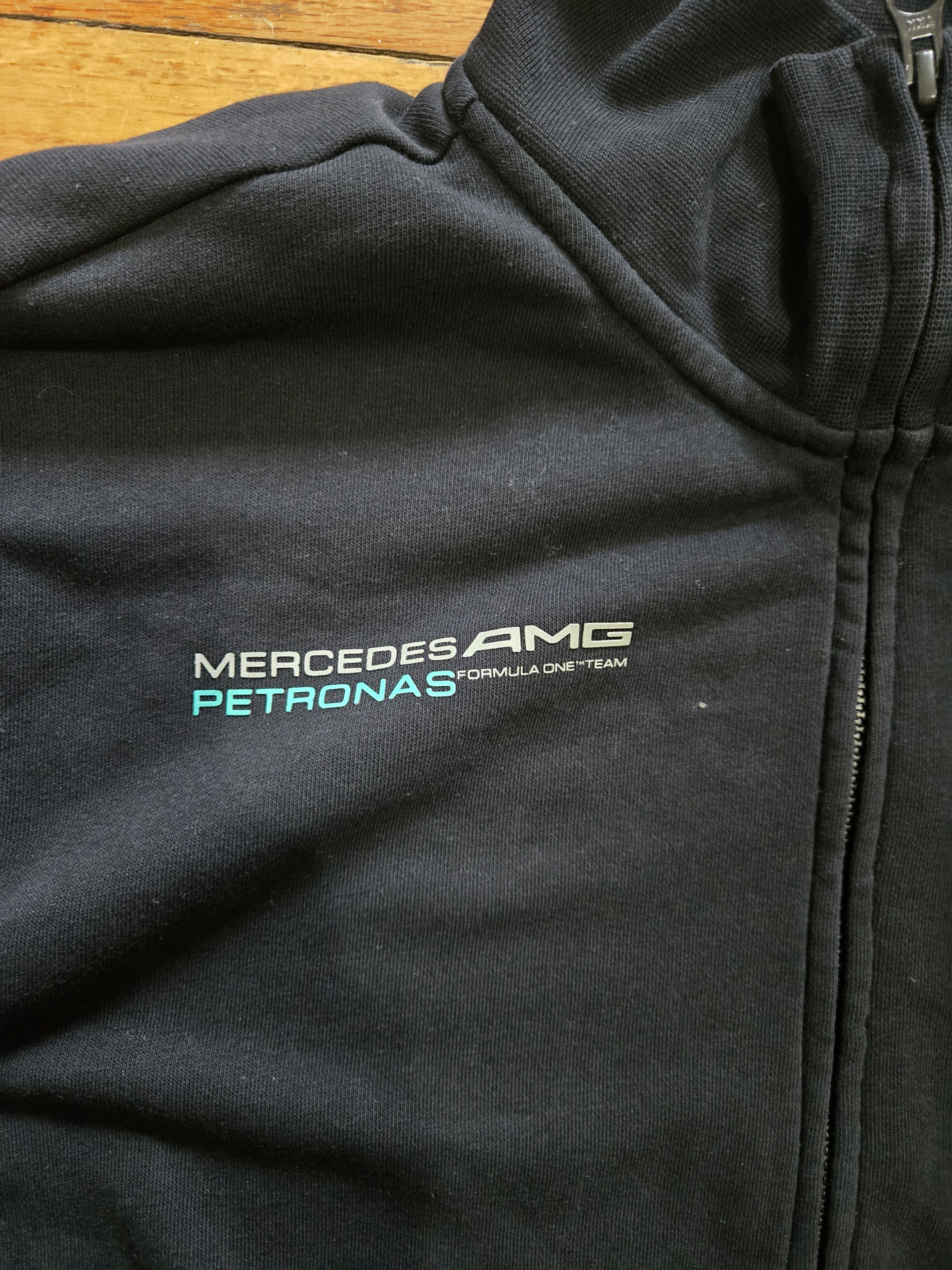 F1 Mercedes Petronas AMG XL Racing Track Jacket Menswear