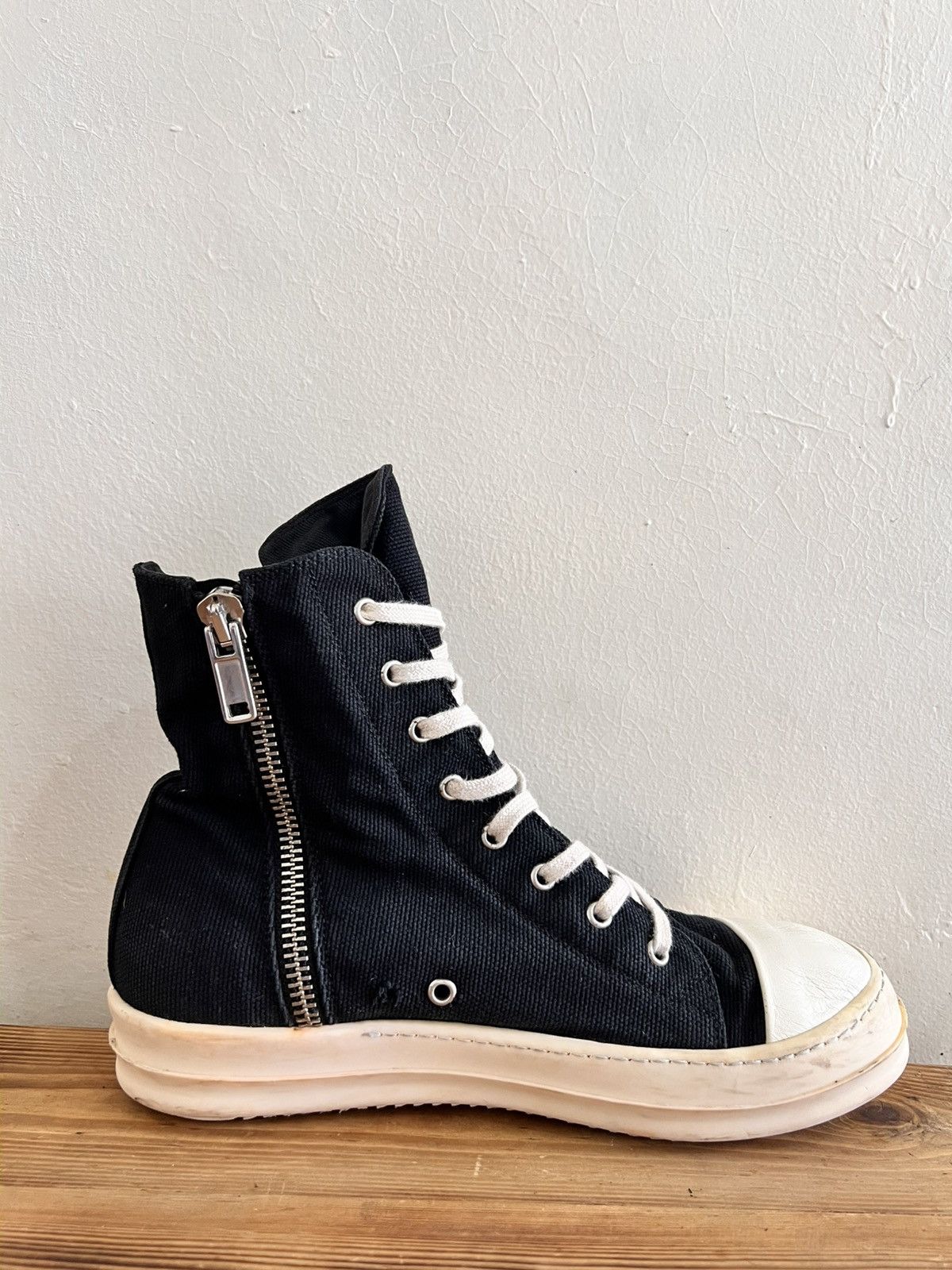 Rick Owens Drkshdw Rick Owens DRKSHDW Ramones Size US 8.5 / EU 41-42 - 3 Thumbnail