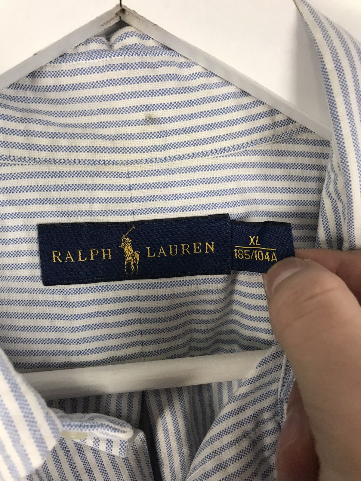 Polo Ralph Lauren Men’s XL/54,Polo Ralph Lauren Classic Casual Cotton Shirt Size US XL / EU 56 / 4 - 6 Thumbnail