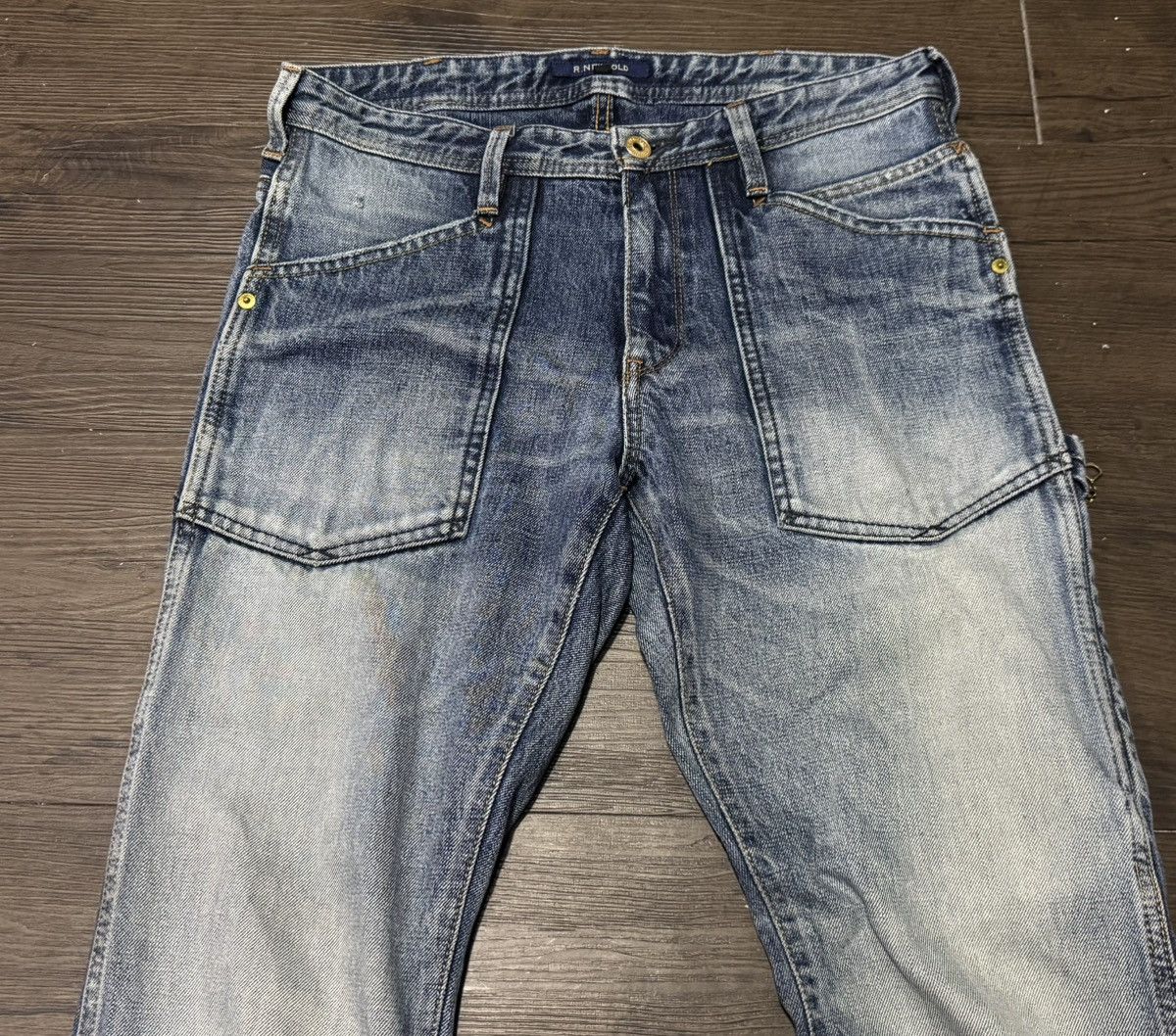 Paul Smith R.Newbold Side Zipper Denim Jeans size 30 Size US 30 / EU 46 - 3 Thumbnail