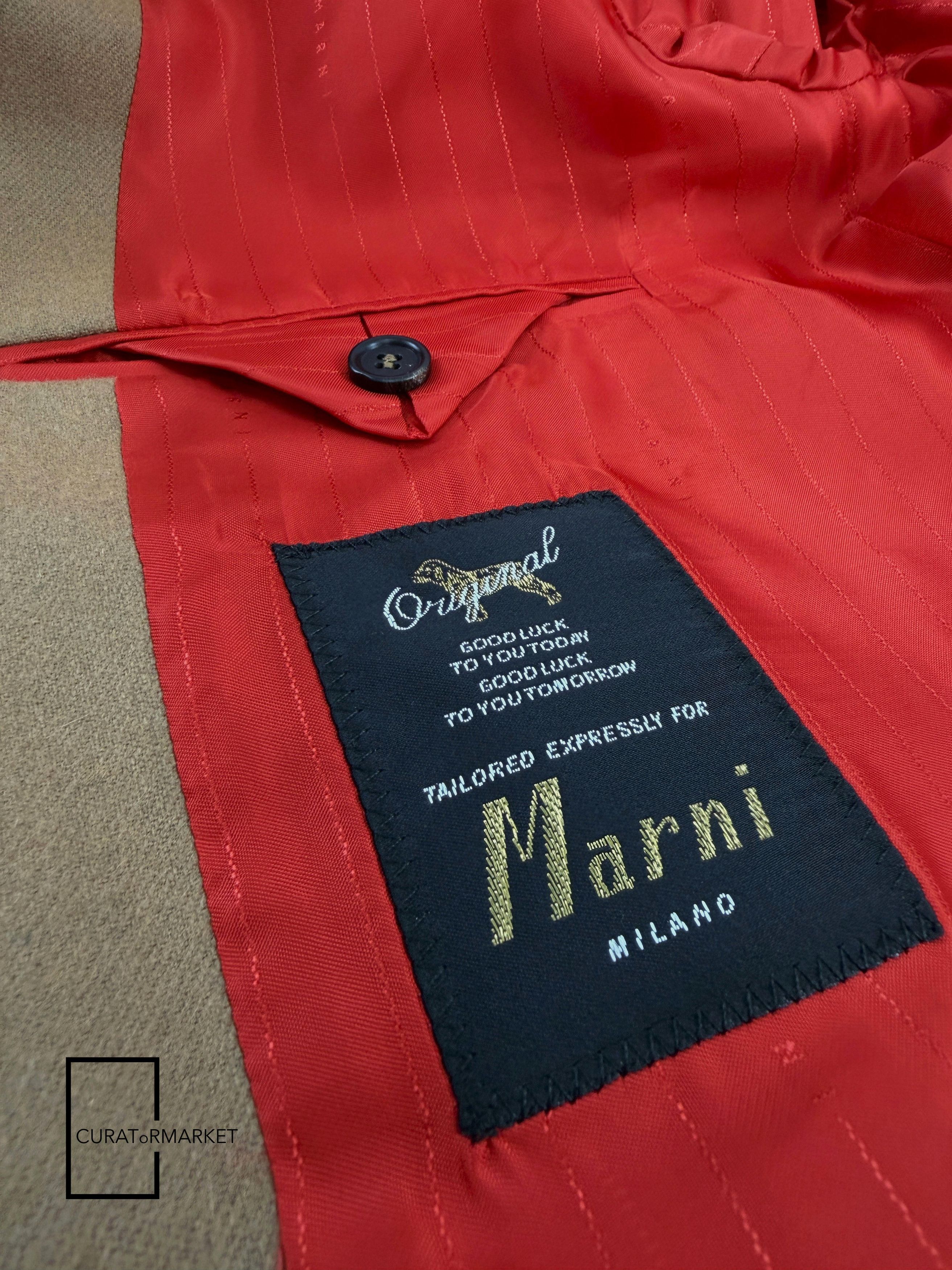 Marni EU50 GRAIL Embroidered Multi Button Wool Flannel Blazer FW22 Size US M / EU 48-50 / 2 - 13 Thumbnail