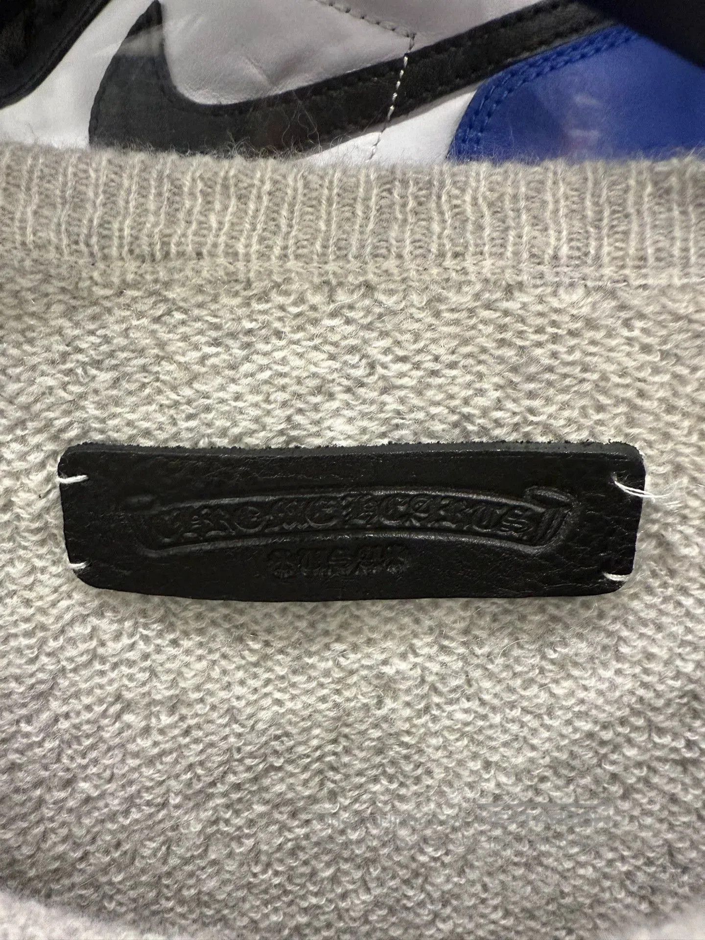 Chrome Hearts chrome hearts gray cashmere round neck sweatshirt. Size US S / EU 44-46 / 1 - 4 Thumbnail