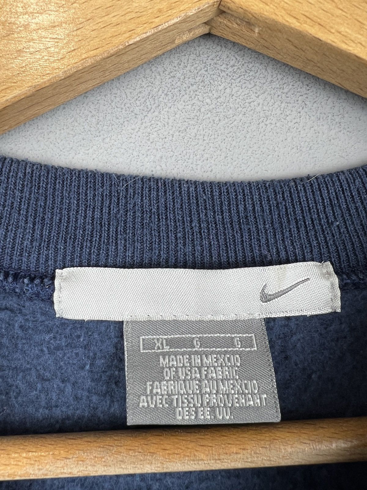 Nike 90s Nike Air Big Logo Vintage Y2K Sweatshirt Size US M / EU 48-50 / 2 - 3 Thumbnail