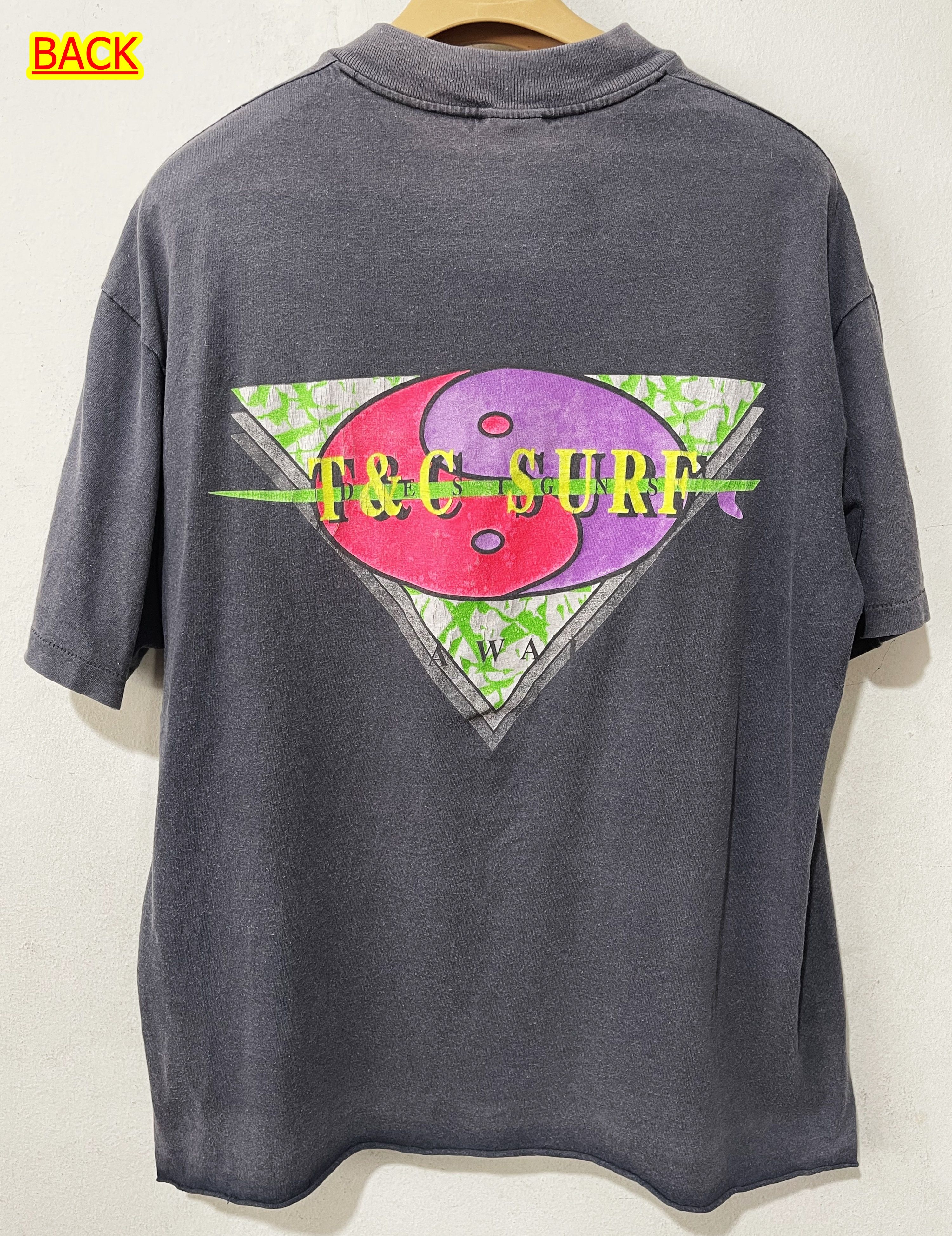 Vintage Vintage 90s T&C Surf Designs Shirt Size US M / EU 48-50 / 2 - 1 Thumbnail
