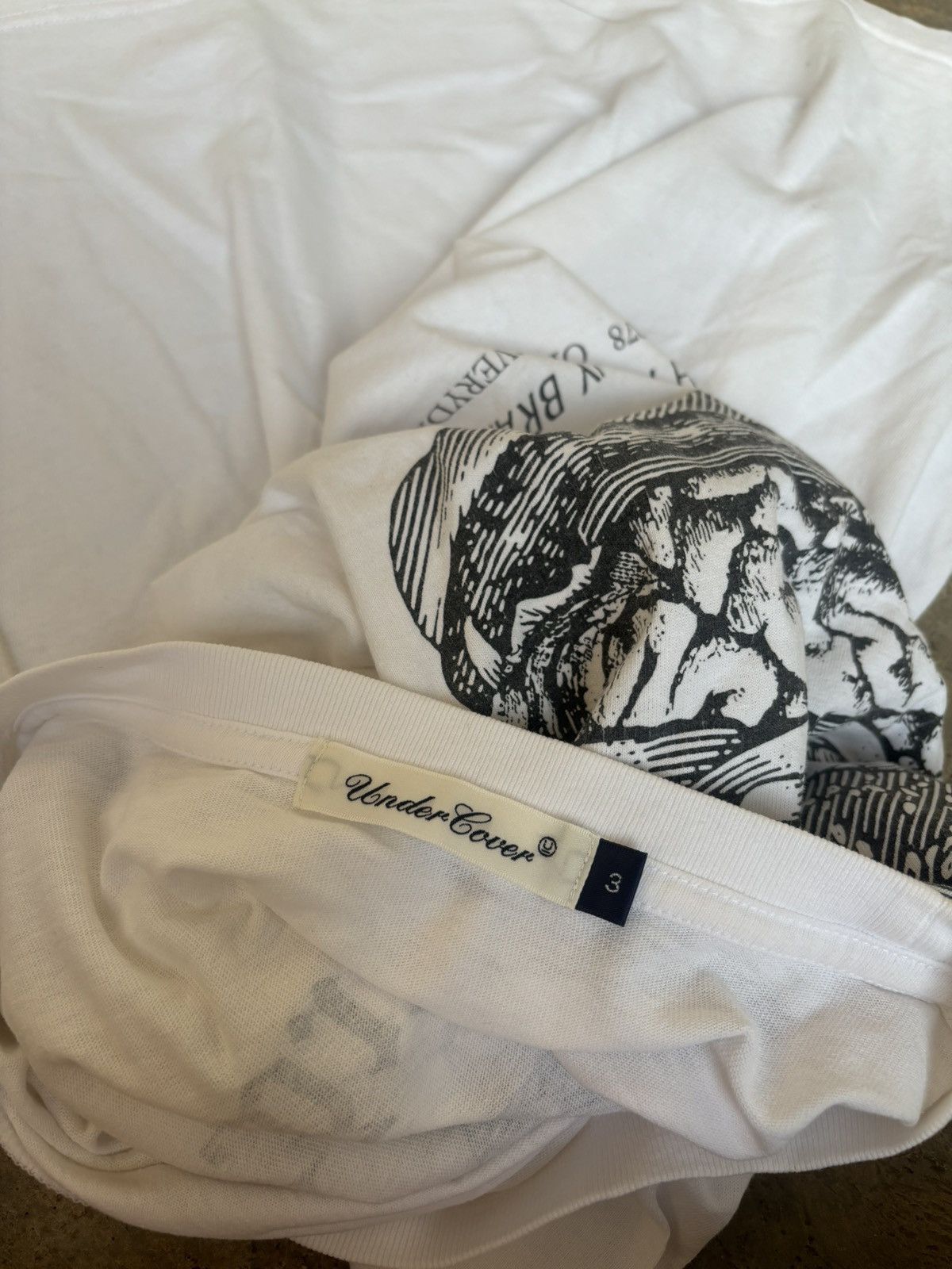 Undercover Undercover Brain Burgers Tshirt Size US L / EU 52-54 / 3 - 6 Thumbnail