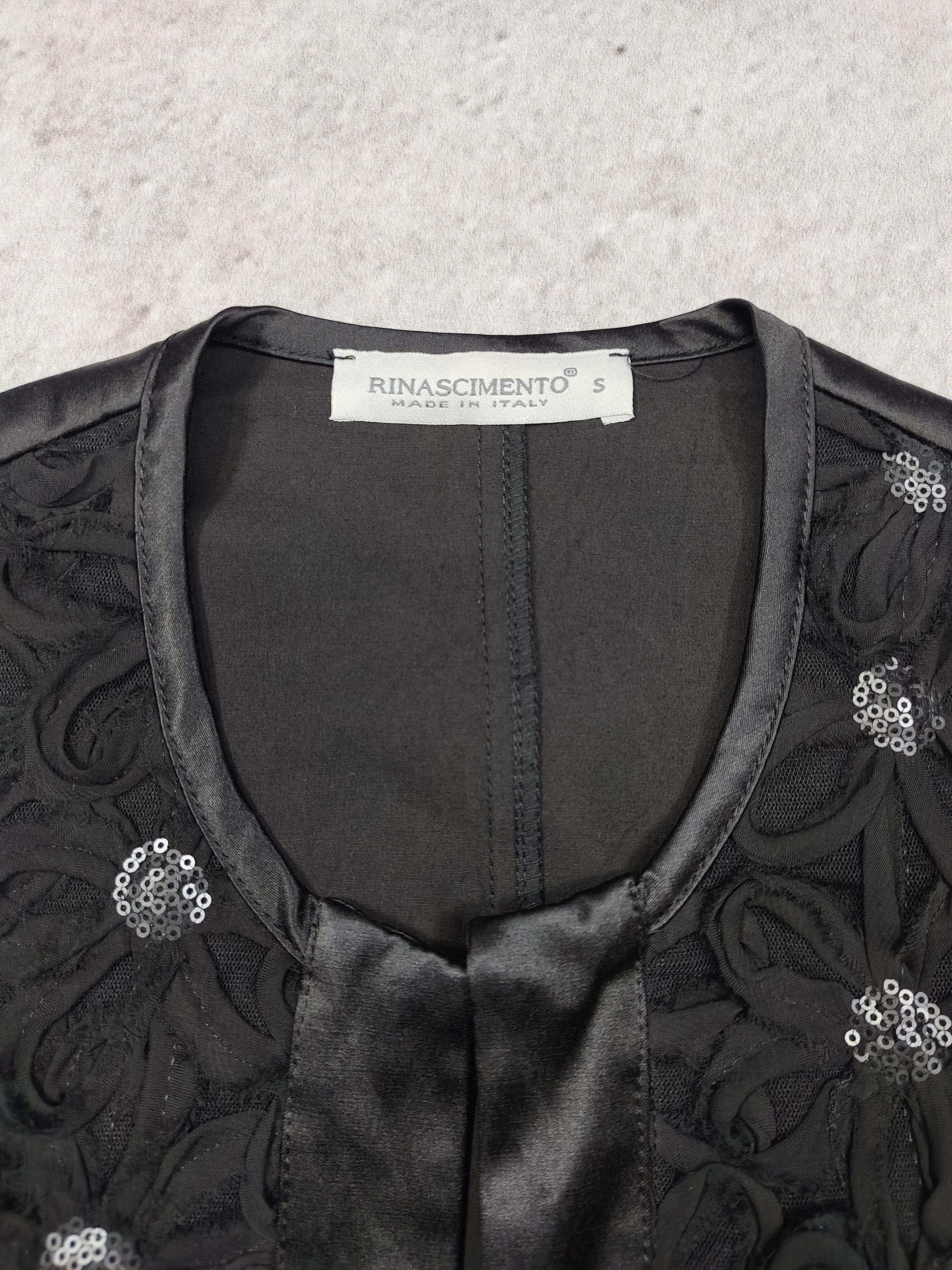Seditionaries Rinascimento- Glam Romantic Sequin Floral Lace Bolero Jacket Size S / US 4 / IT 40 - 9 Thumbnail