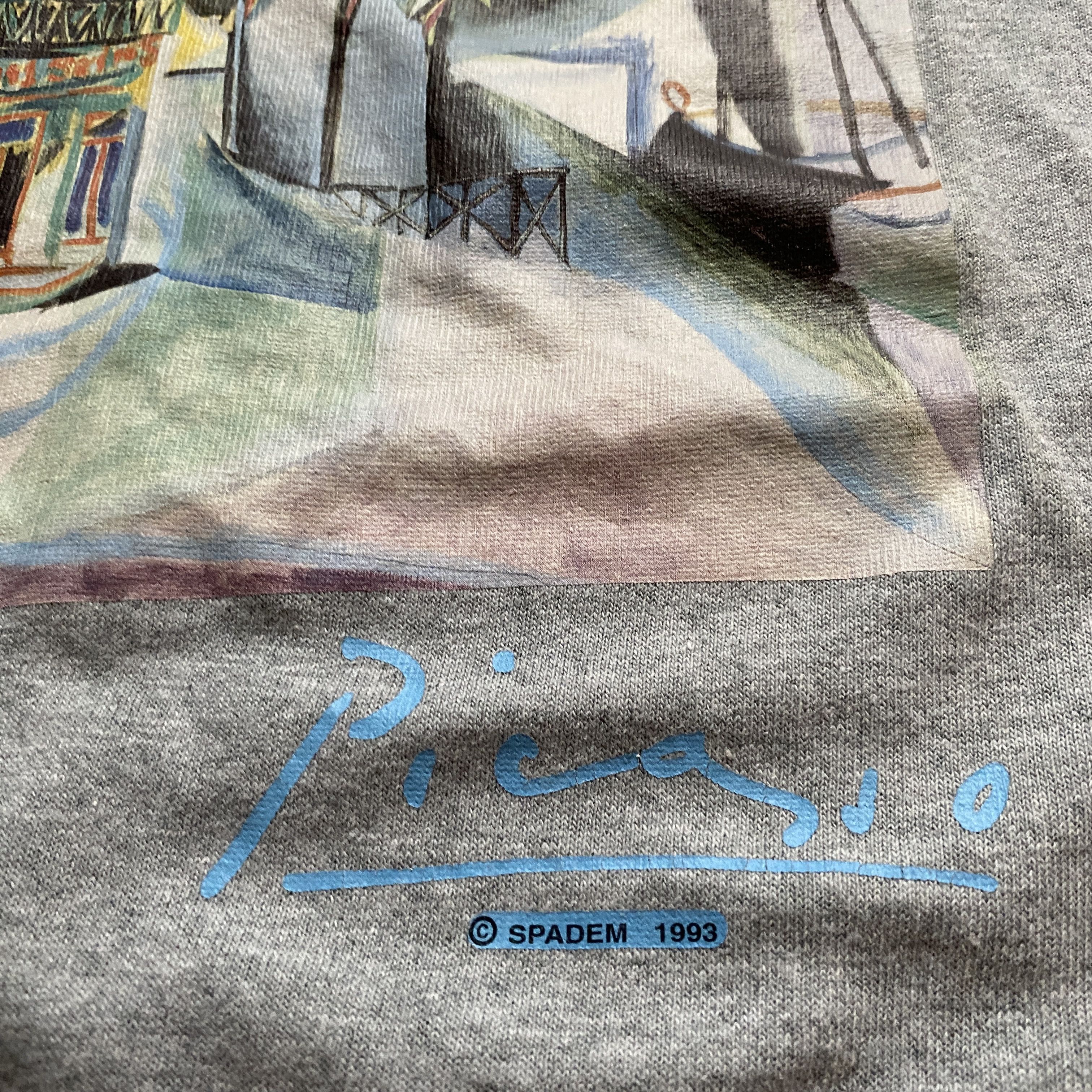 Vintage Rare 1993 Pablo Picasso Official Museum Art Tee Size US XL / EU 56 / 4 - 5 Thumbnail