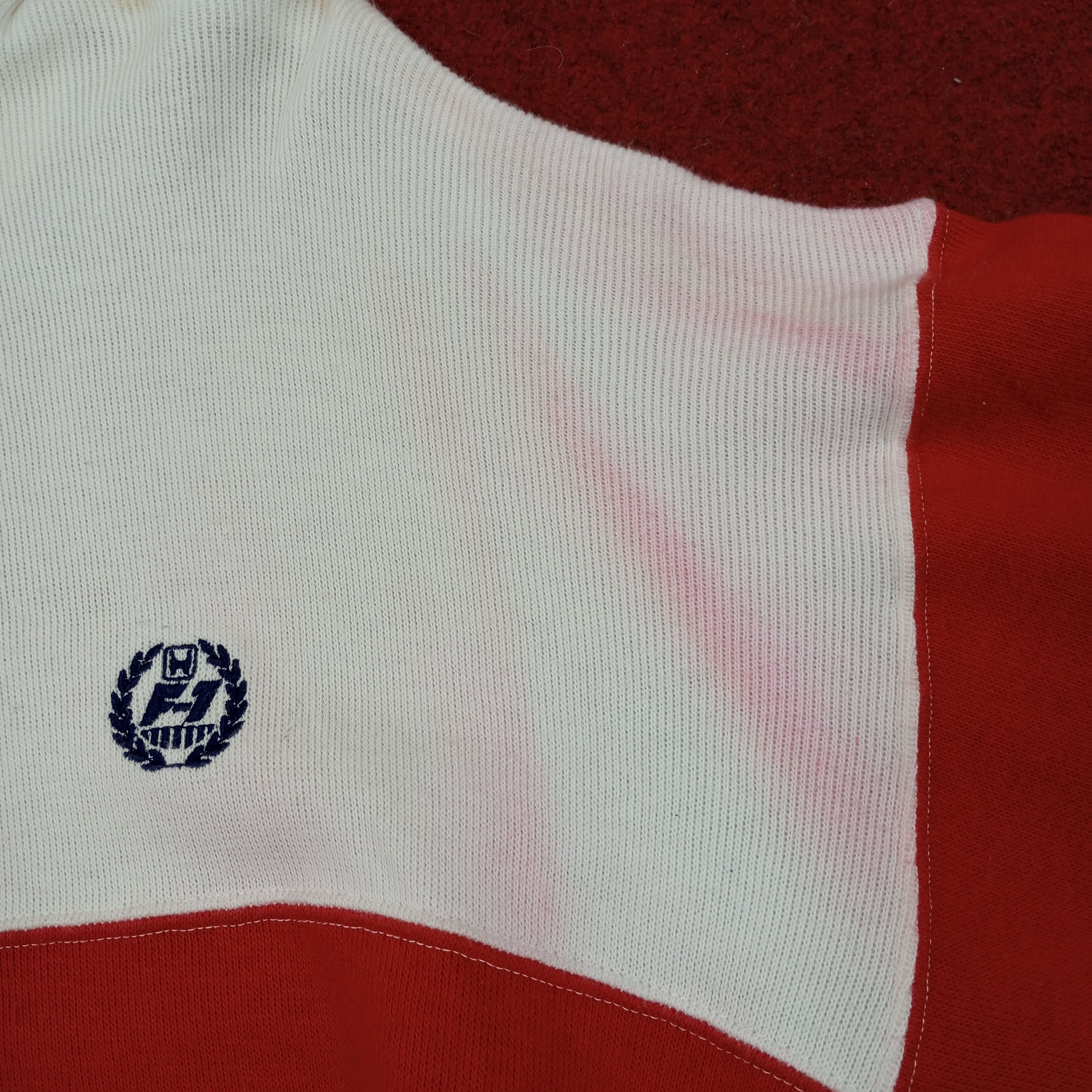 Honda × Vintage Honda F1 Polos Rugby Style Long Sleeve Japanese Brand Size US L / EU 52-54 / 3 - 8 Thumbnail
