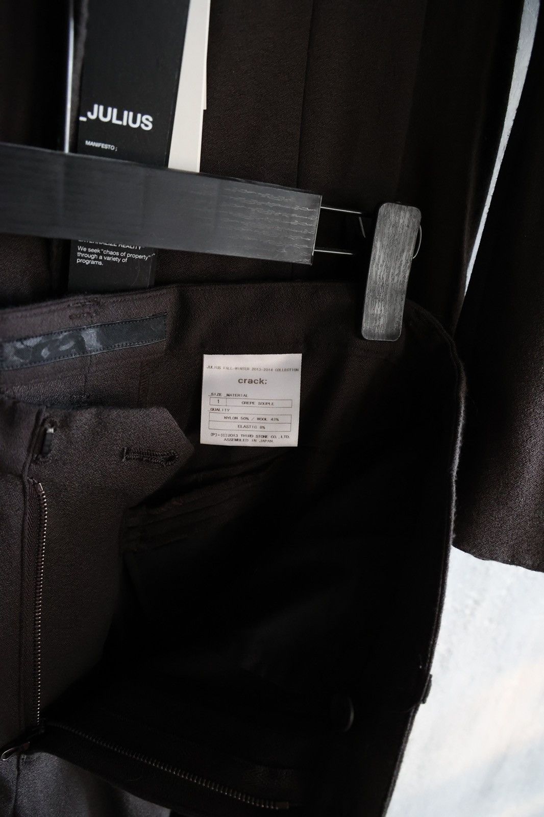 Julius Julius pants in charcoal colour Size US 29 - 7 Thumbnail