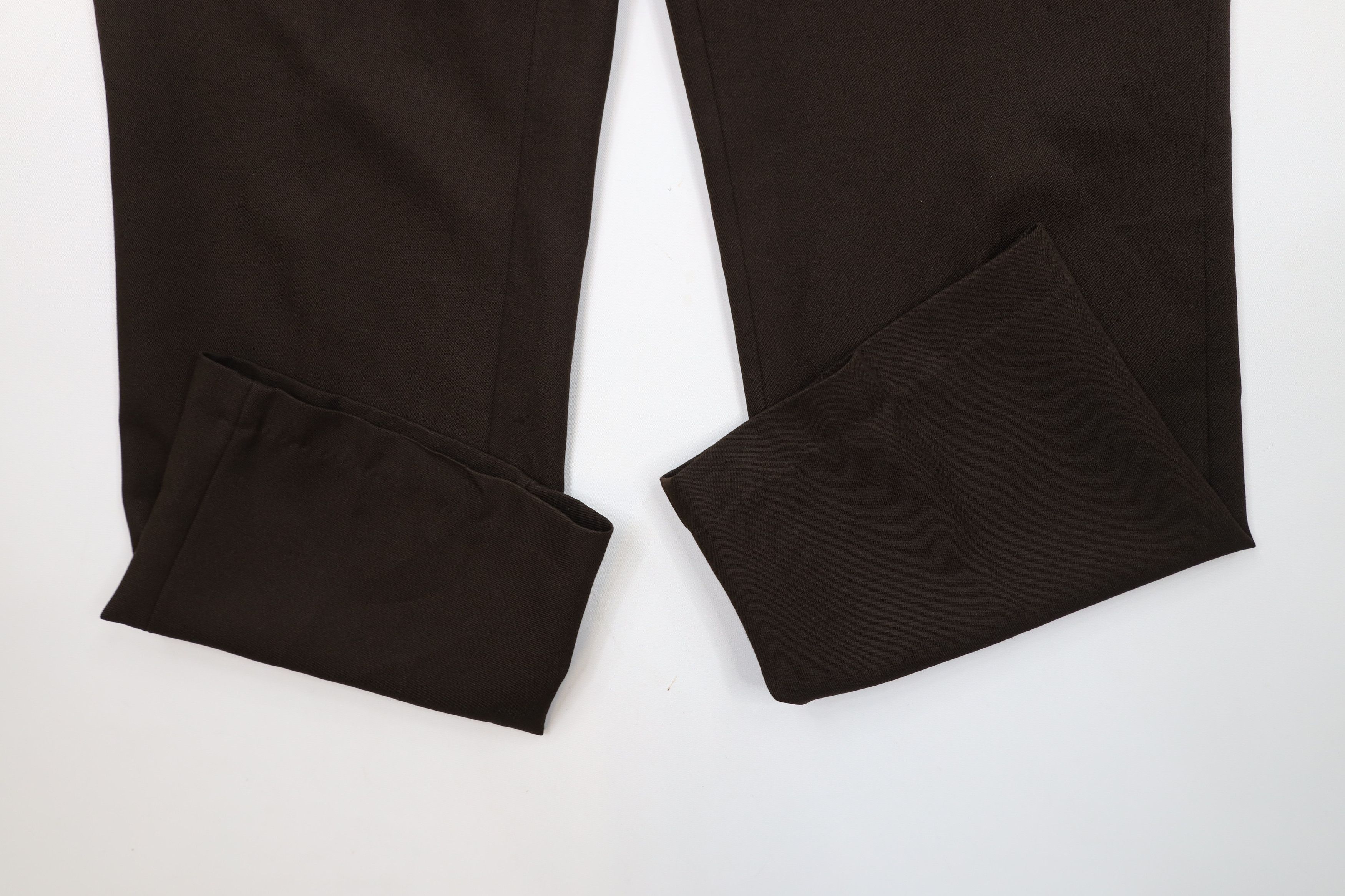 Vintage Vintage 70s Streetwear Flared Wide Leg Chino Pants Brown USA Size US 32 / EU 48 - 5 Thumbnail
