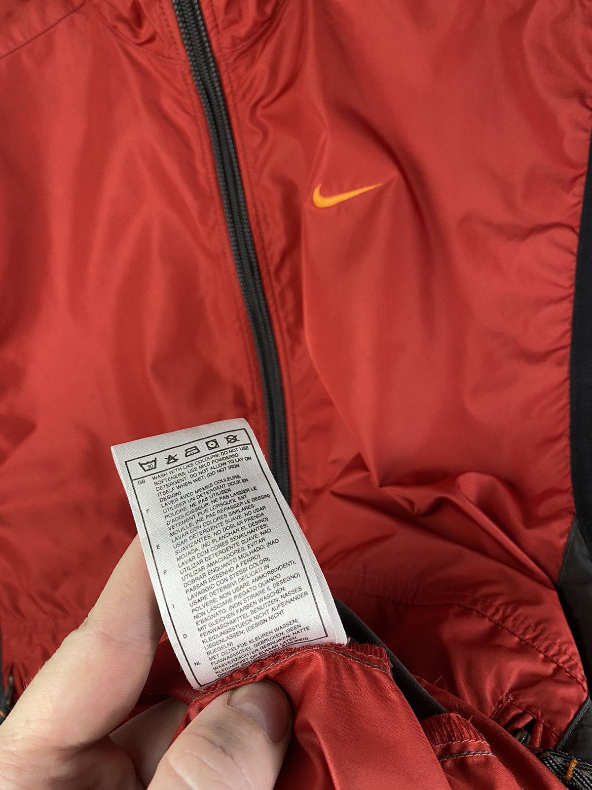 Nike × Vintage Vintage transformable vest Nike Vintage Drill Y2k size L Size US L / EU 52-54 / 3 - 10 Thumbnail