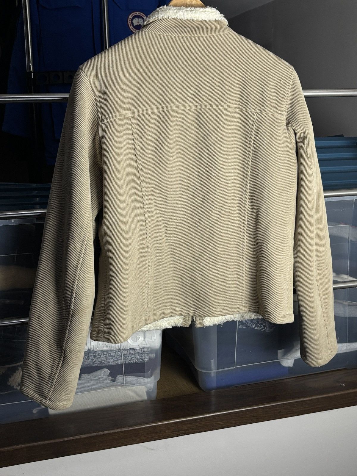Dolce & Gabbana Vintage Dolce & Gabbana Corduroy Sherpa Fleece Jacket Size US S / EU 44-46 / 1 - 7 Thumbnail