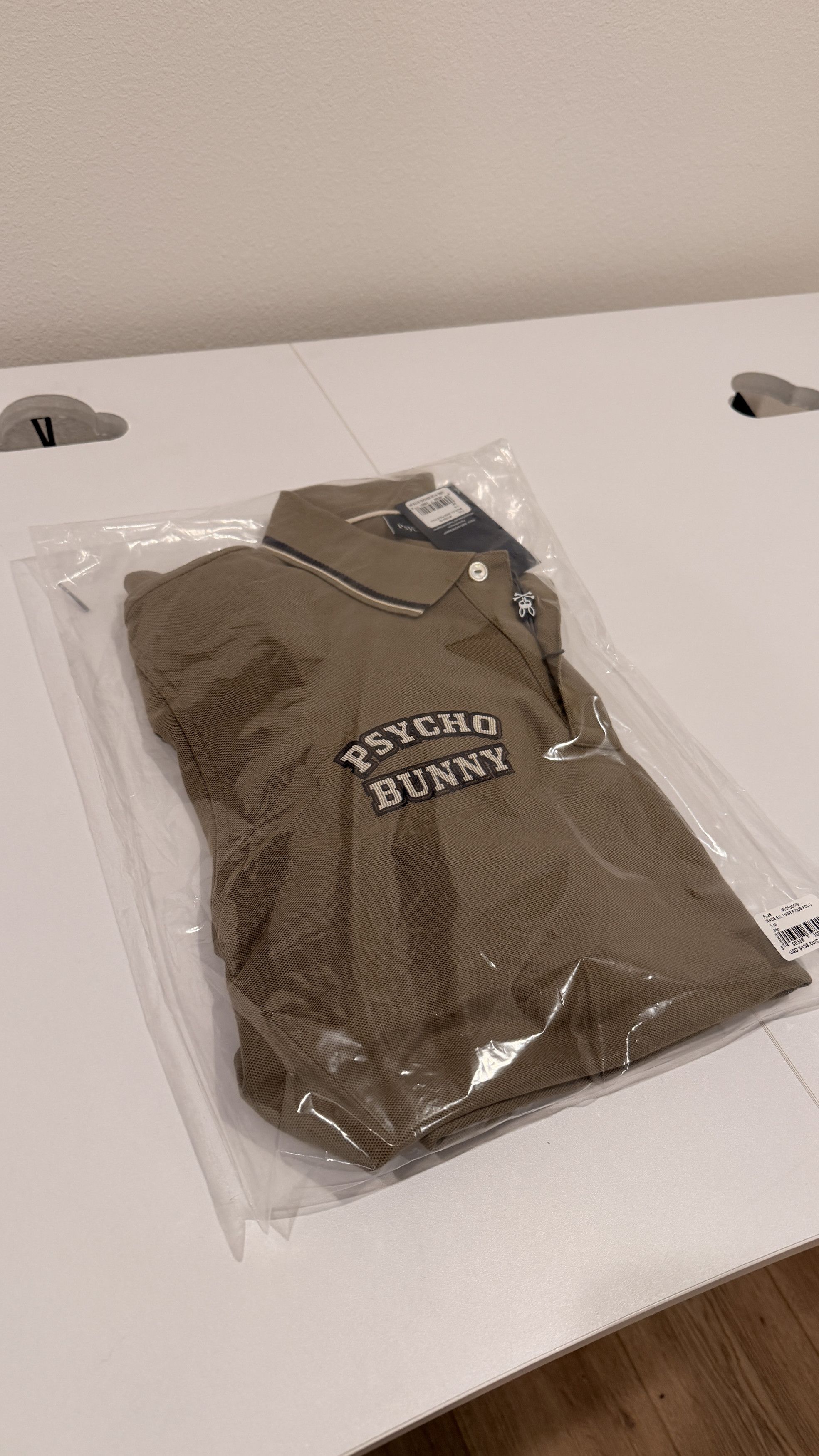 Psycho Bunny Psycho Bunny Wade All Over Piqué Polo – (Brand New w/ Tags) Size US M / EU 48-50 / 2 - 2 Thumbnail
