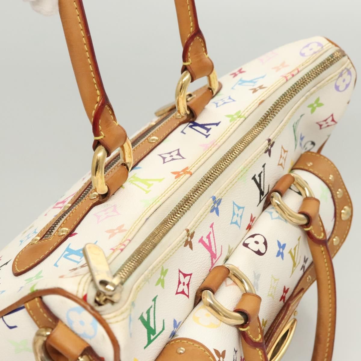 Louis Vuitton LOUIS VUITTON Monogram Multicolor Rita Bag White M40125 Size ONE SIZE - 6 Thumbnail