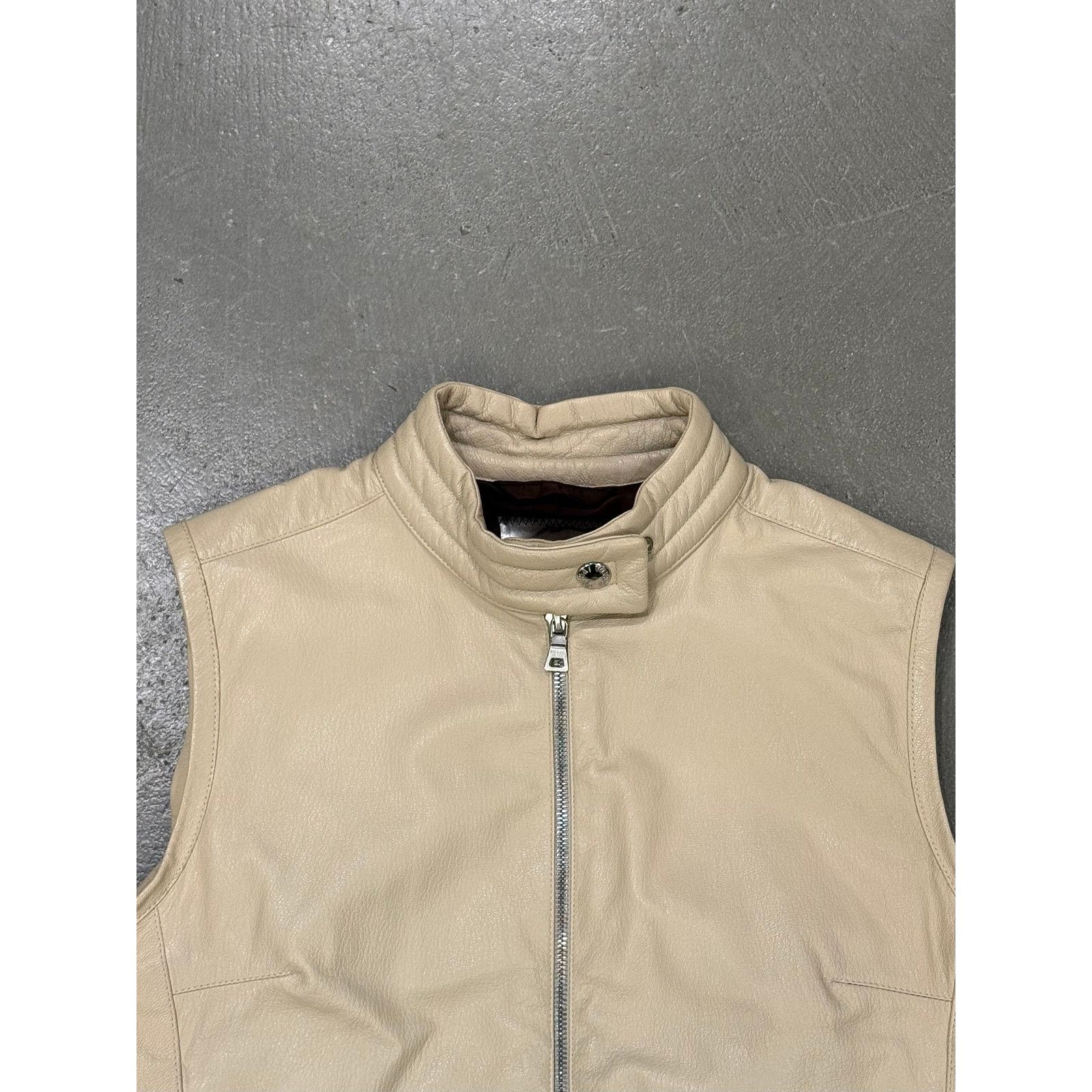 Prada A/W2000 Prada biker leather vest Size US S / EU 44-46 / 1 - 6 Thumbnail