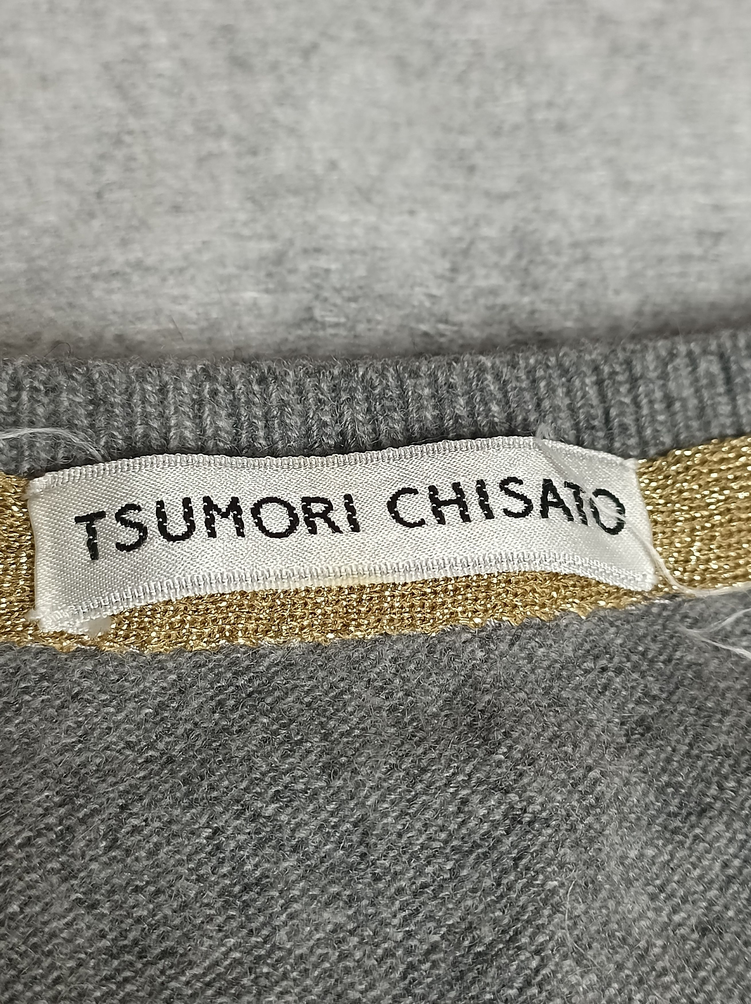 Tsumori Chisato Tsumori Chisato Gray Wool Cashmere Bead Size M / US 6-8 / IT 42-44 - 10 Thumbnail