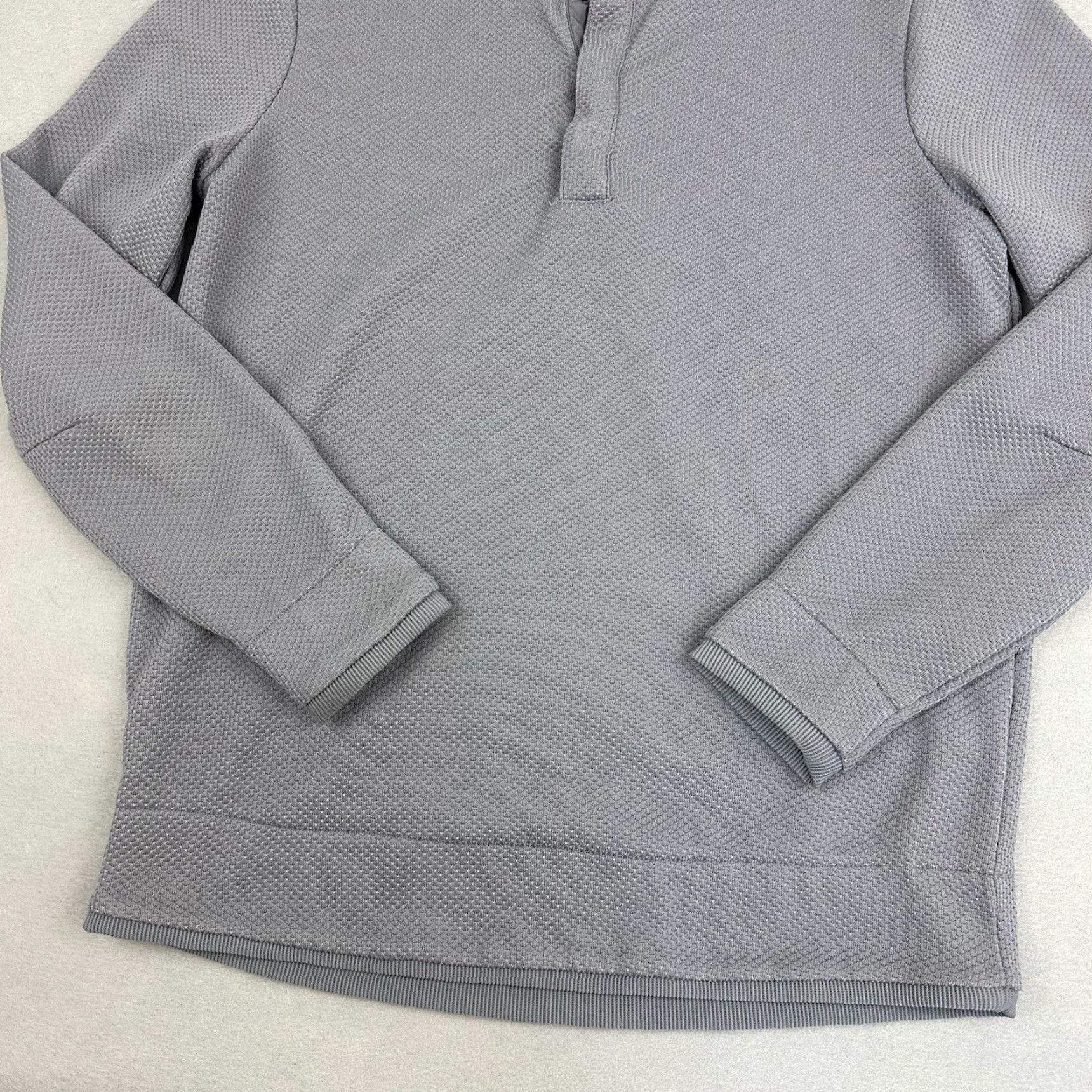 Under Armour Under Armour Sweater Men M Gray Golf Pullover Collared Coldgear Logo Knit Knit Pullover Sports Mens Size US M / EU 48-50 / 2 - 3 Thumbnail