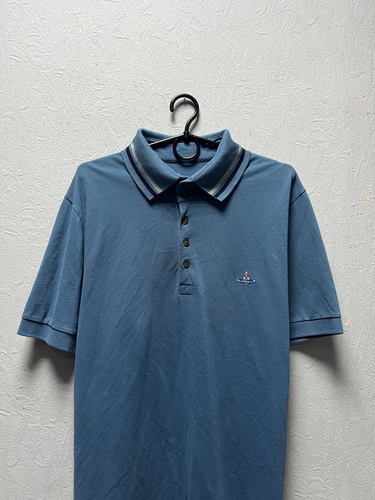 Vivienne Westwood Vivienne Westwood T-Shirt Polo Mini Logo Size US XL / EU 56 / 4 - 3 Thumbnail