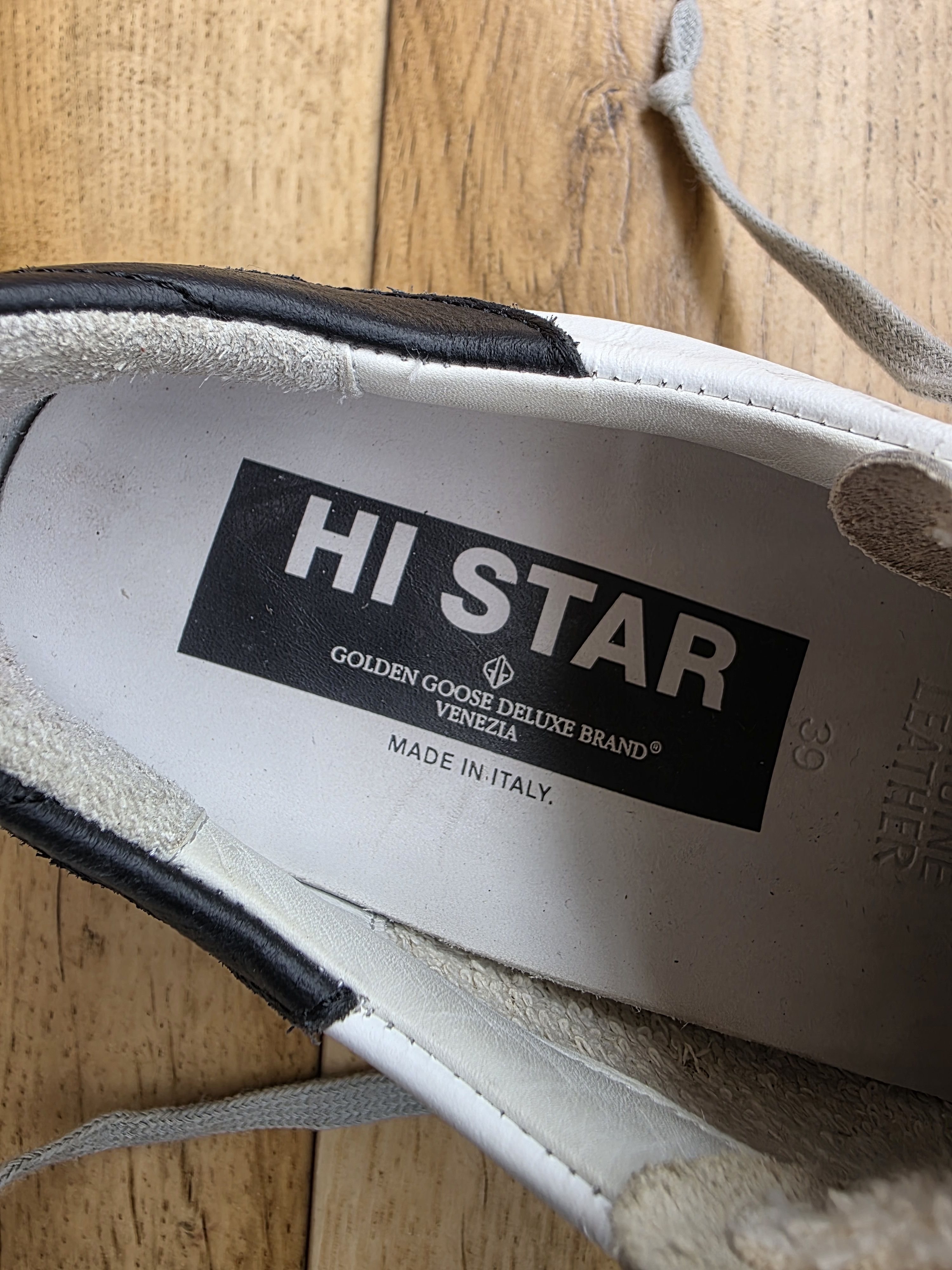 Golden Goose Golden Goose Hi Star Sneakers Size US 6 / EU 39 - 12 Thumbnail