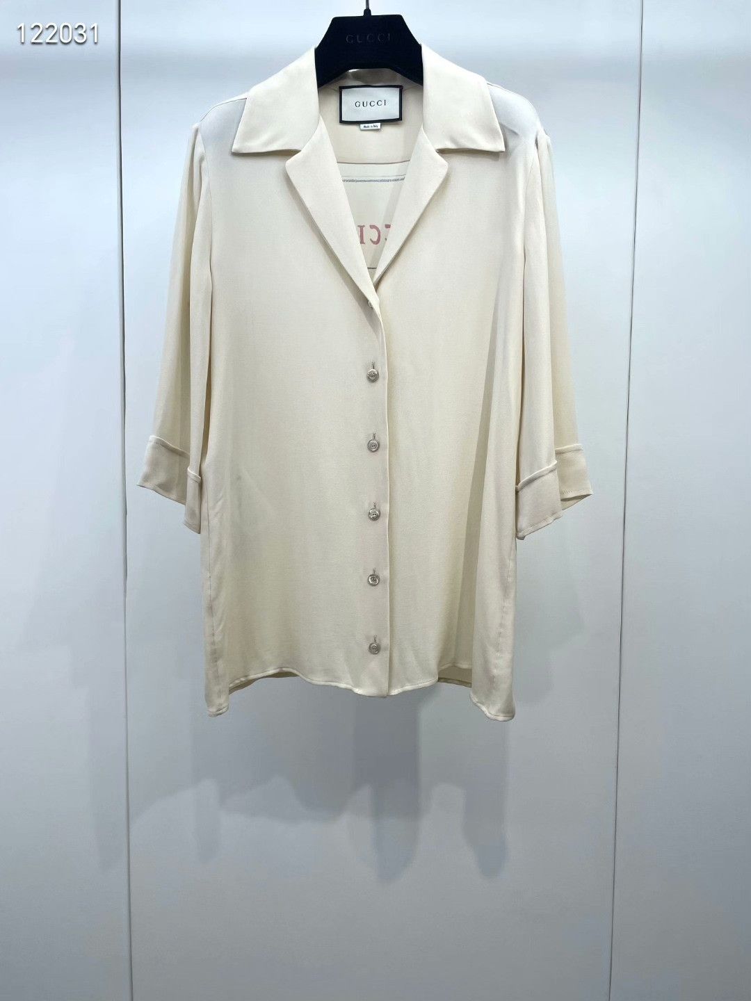 Gucci Gucci Printed Letter Loose Shirt Size S / US 4 / IT 40 - 1 Thumbnail