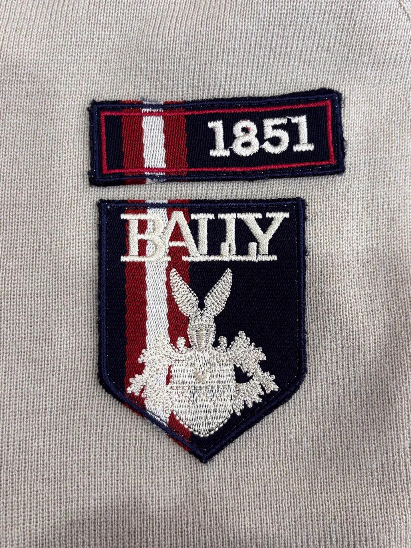Bally Bally Men's Light Khaki Shield Logo Wool Jacket 50 Size US M / EU 48-50 / 2 - 4 Thumbnail