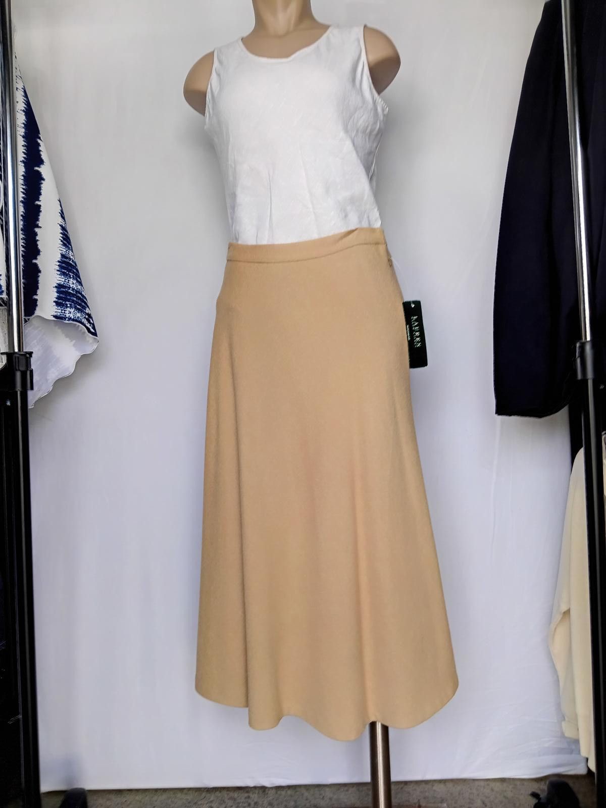 Lauren Ralph Lauren Elegant Lauren Ralph Lauren Midi Skirt Size 28" / US 6 / IT 42 - 1 Thumbnail
