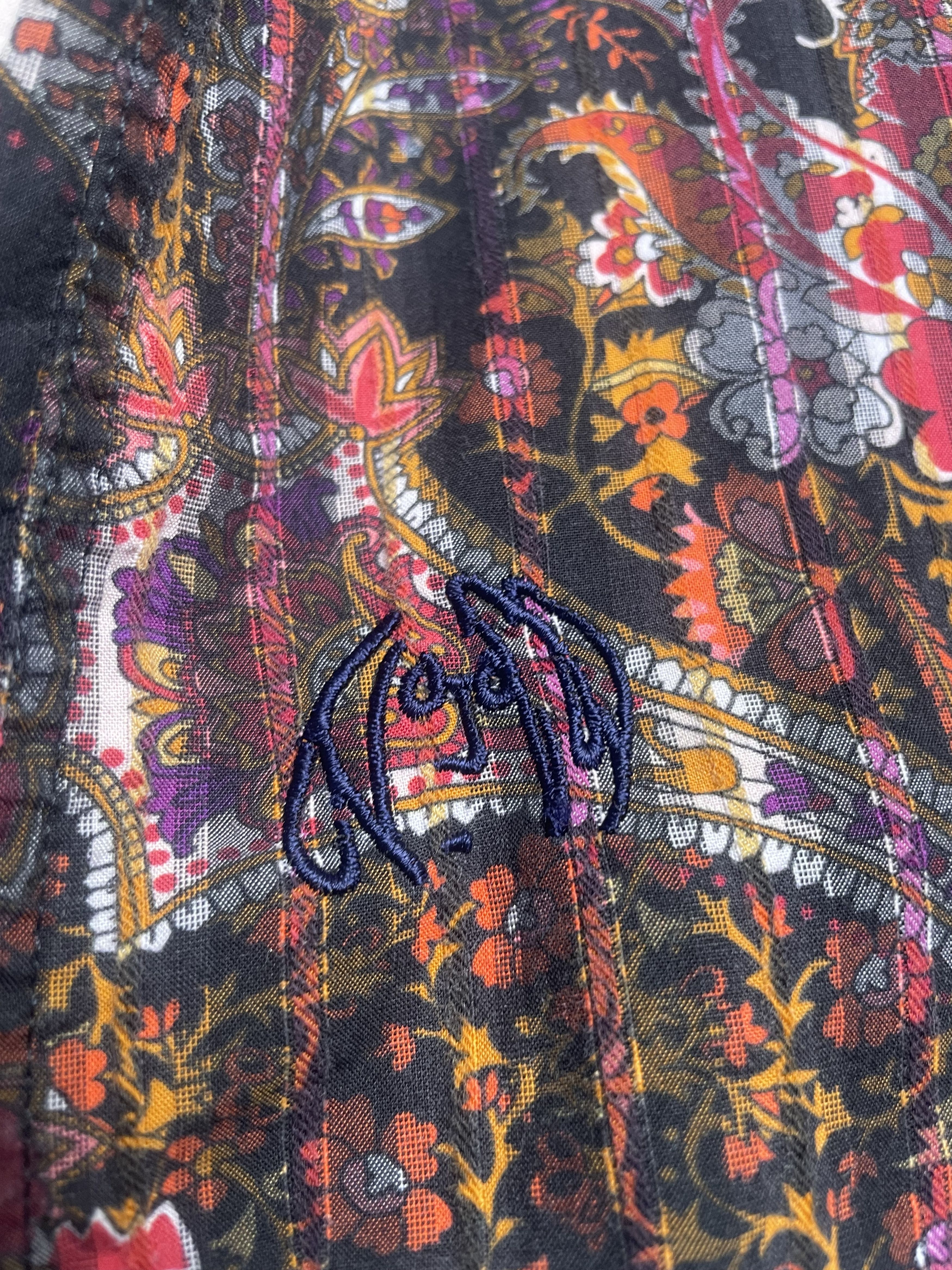 Other 🎸 John Lennon Psychedelic Paisley Striped Shirt - Tagged M Size US M / EU 48-50 / 2 - 9 Thumbnail