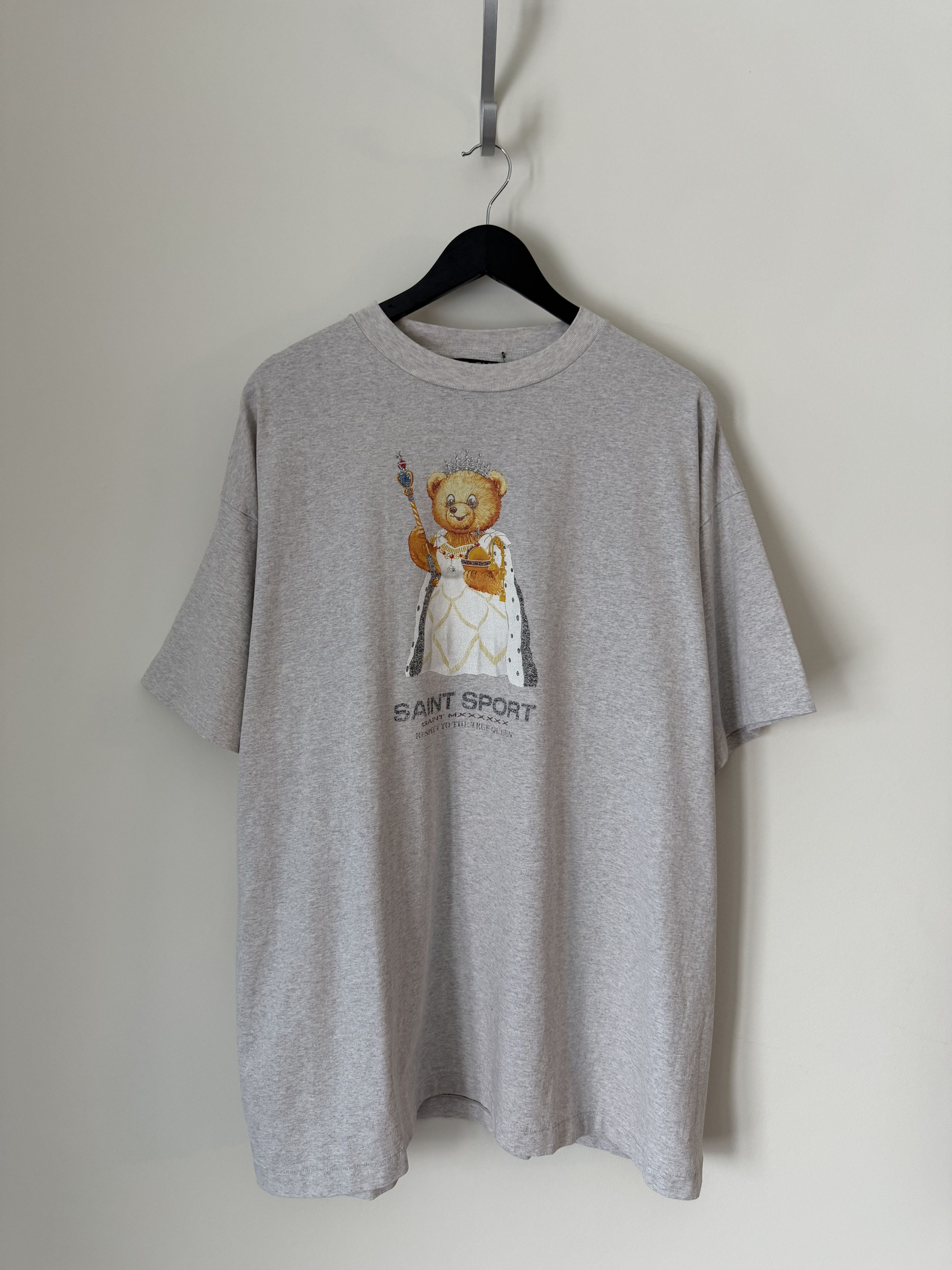 Saint Michael Saint Michael True Queen Sport Bear Tee in Gray Size US XXL / EU 58 / 5 - 1 Thumbnail