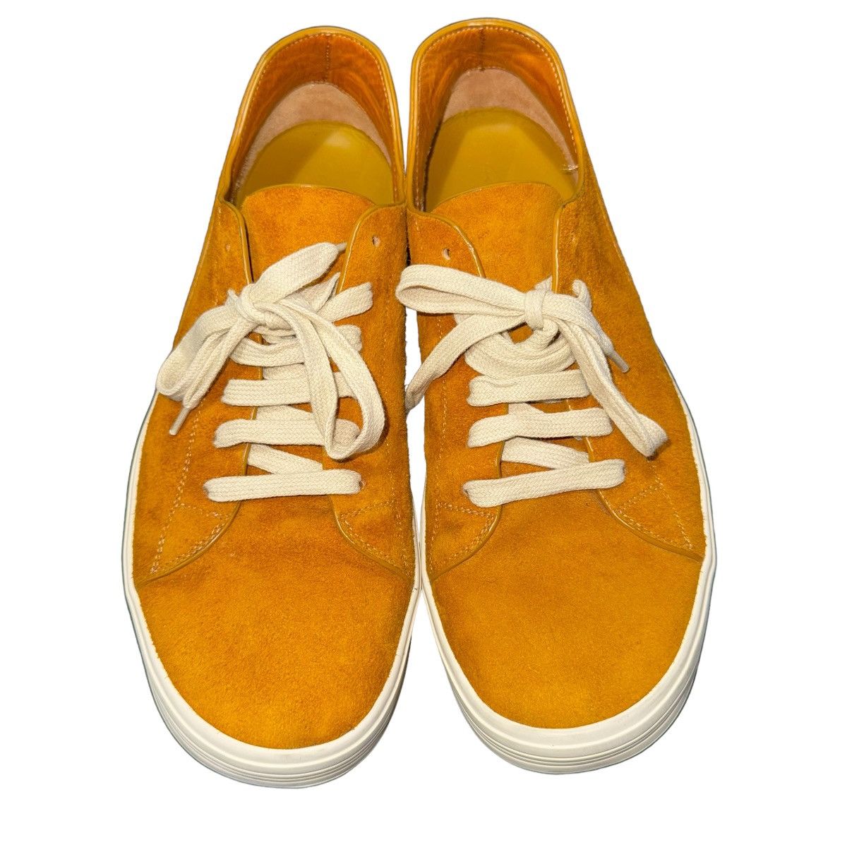 Rick Owens × Rick Owens Drkshdw RICK OWENS 18SS Geothrasher low sneaker camel Size US 10 / EU 43 - 8 Thumbnail