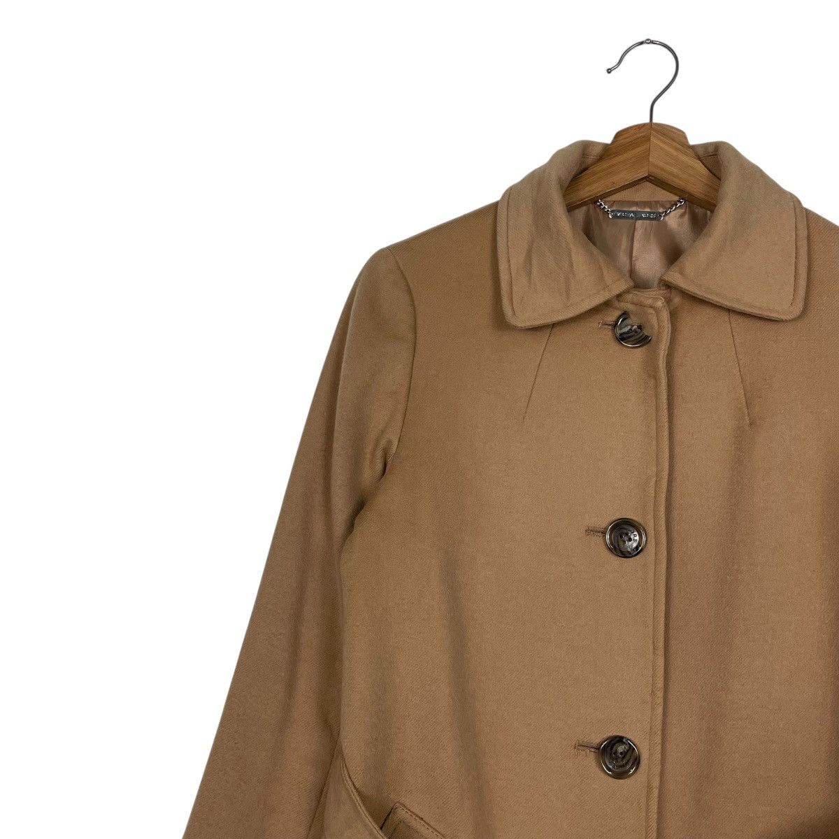 Michael Kors Michael Kors Brown Wool Trenchcoat Size M / US 6-8 / IT 42-44 - 7 Thumbnail