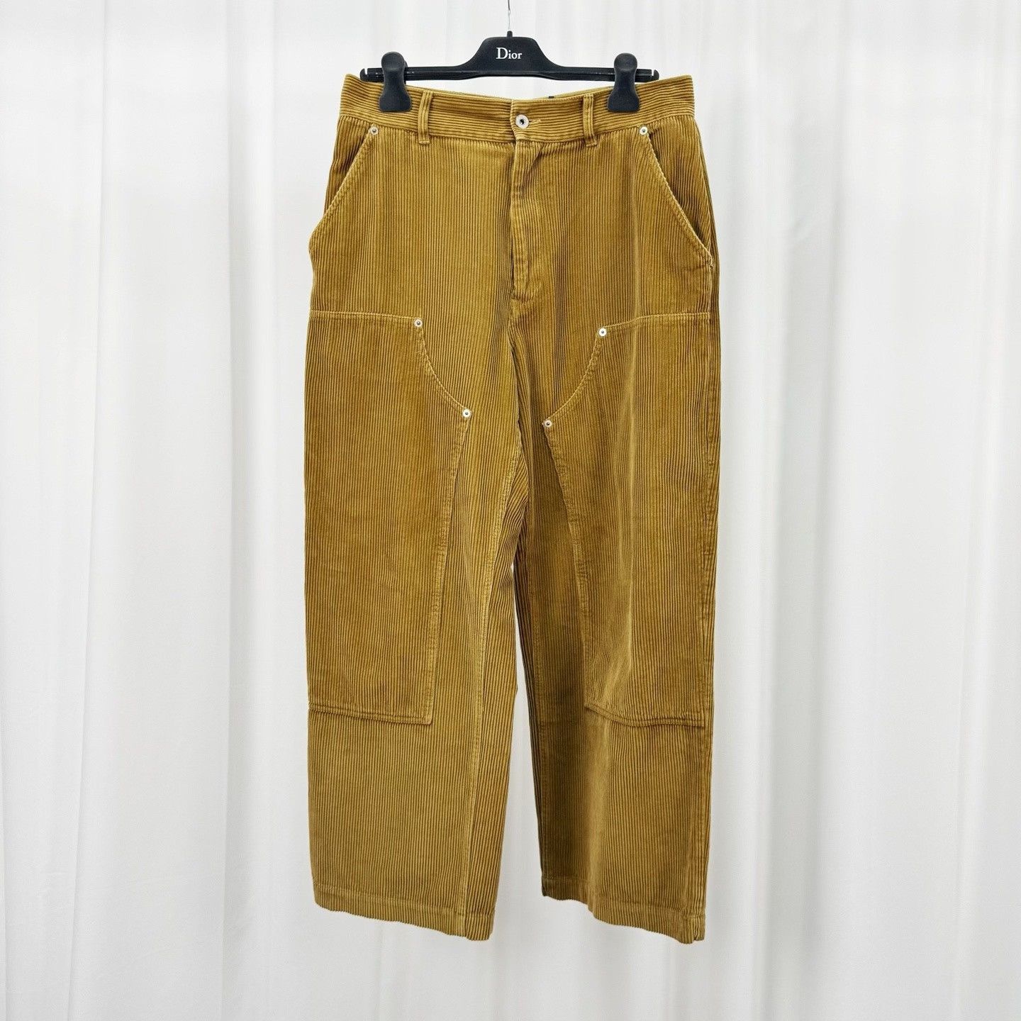 Loewe Loewe Brown Corduroy Double-Knee Casual Pants Size US 32 / EU 48 - 1 Thumbnail