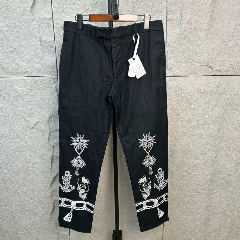 Alexander McQueen Alexander McQueen Casual Anchor Pattern Pants-dmc Size US 31 - 1 Thumbnail