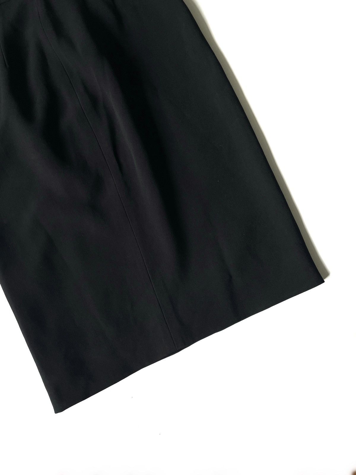 Dolce & Gabbana Dolce & Gabbana Black Viscose & Silk Midi Skirt Print Size M Size 28" / US 6 / IT 42 - 3 Thumbnail