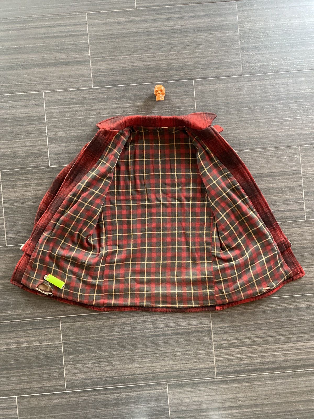 Vintage 1930s buffalo plaid hunting jacket L Size US L / EU 52-54 / 3 - 4 Thumbnail